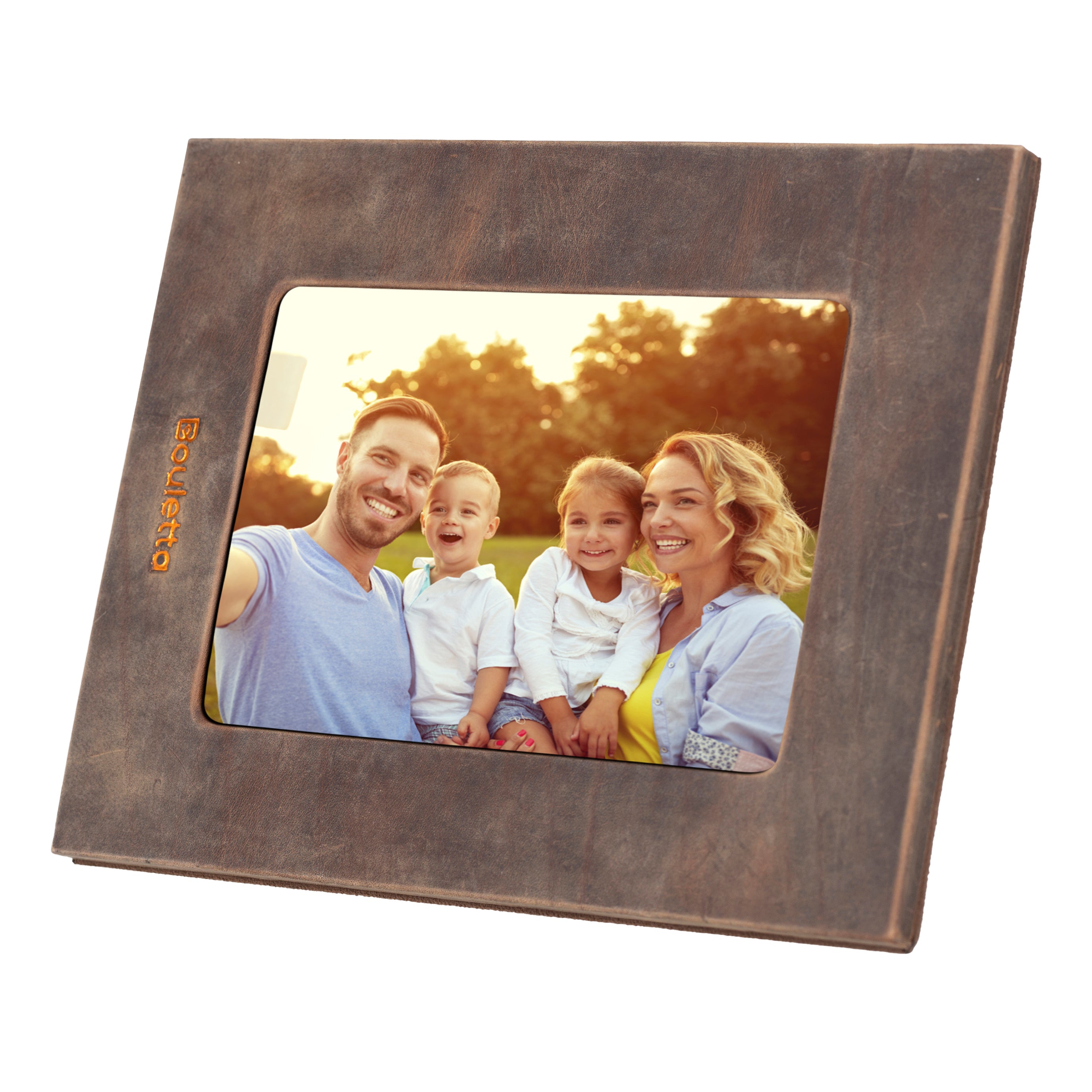 Glowix Genuine Leather Photo Frame