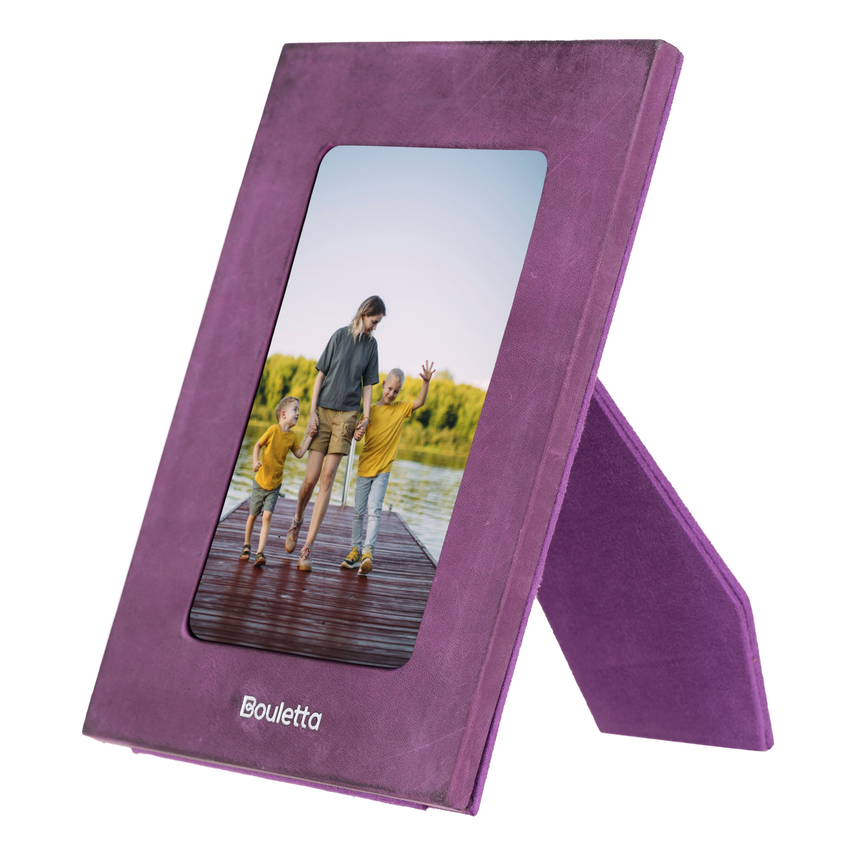 Glowix Genuine Leather Photo Frame