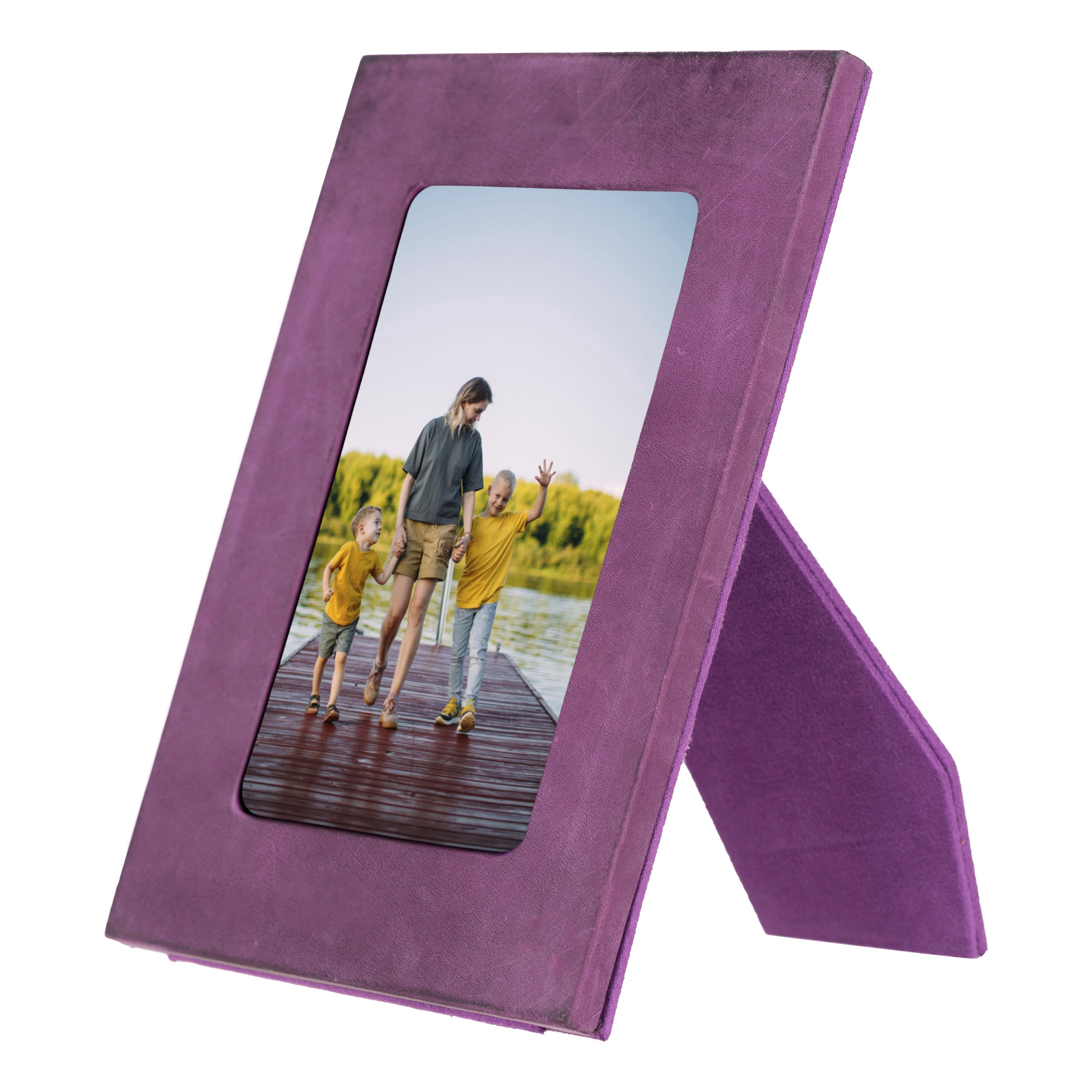 Live Genuine Leather Photo Frame