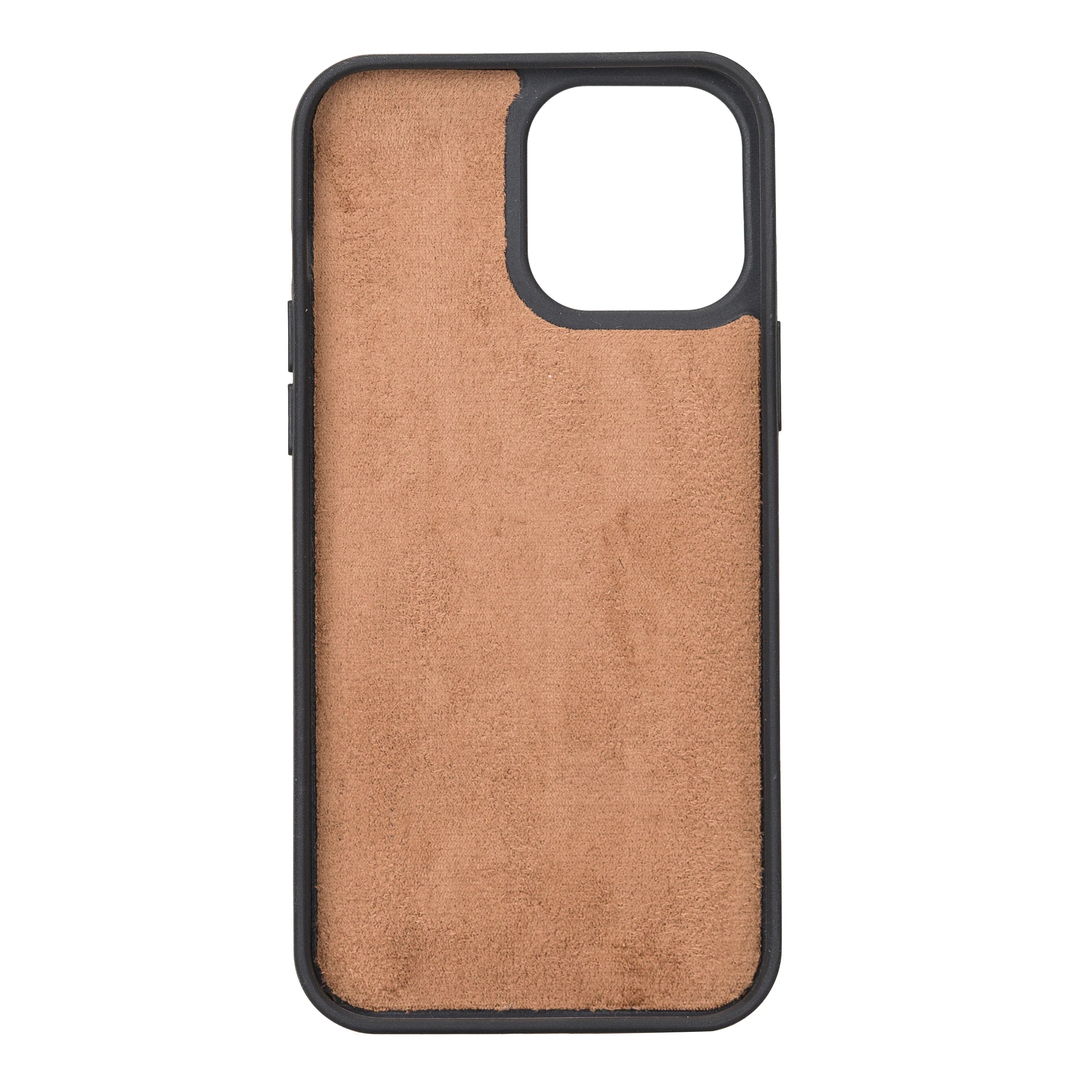 Magic iPhone 13 Pro Max Genuine Leather Detachable Wallet Case