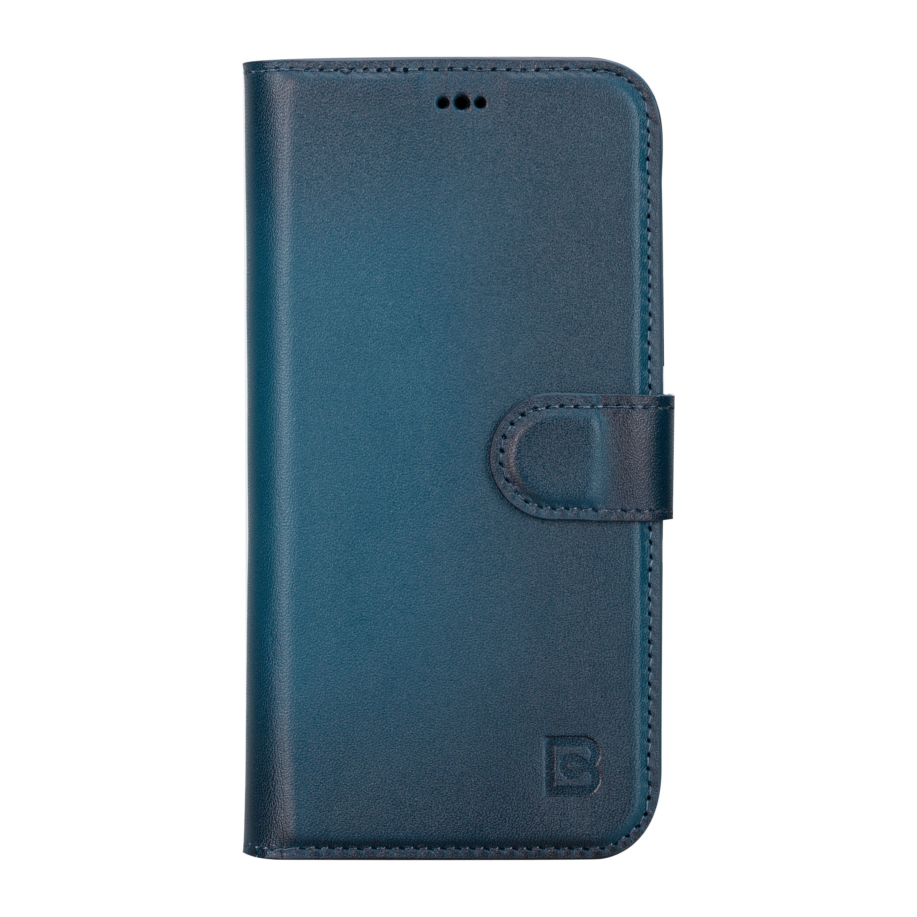 Magic iPhone 16 Plus Detachable Genuine Leather Wallet Case