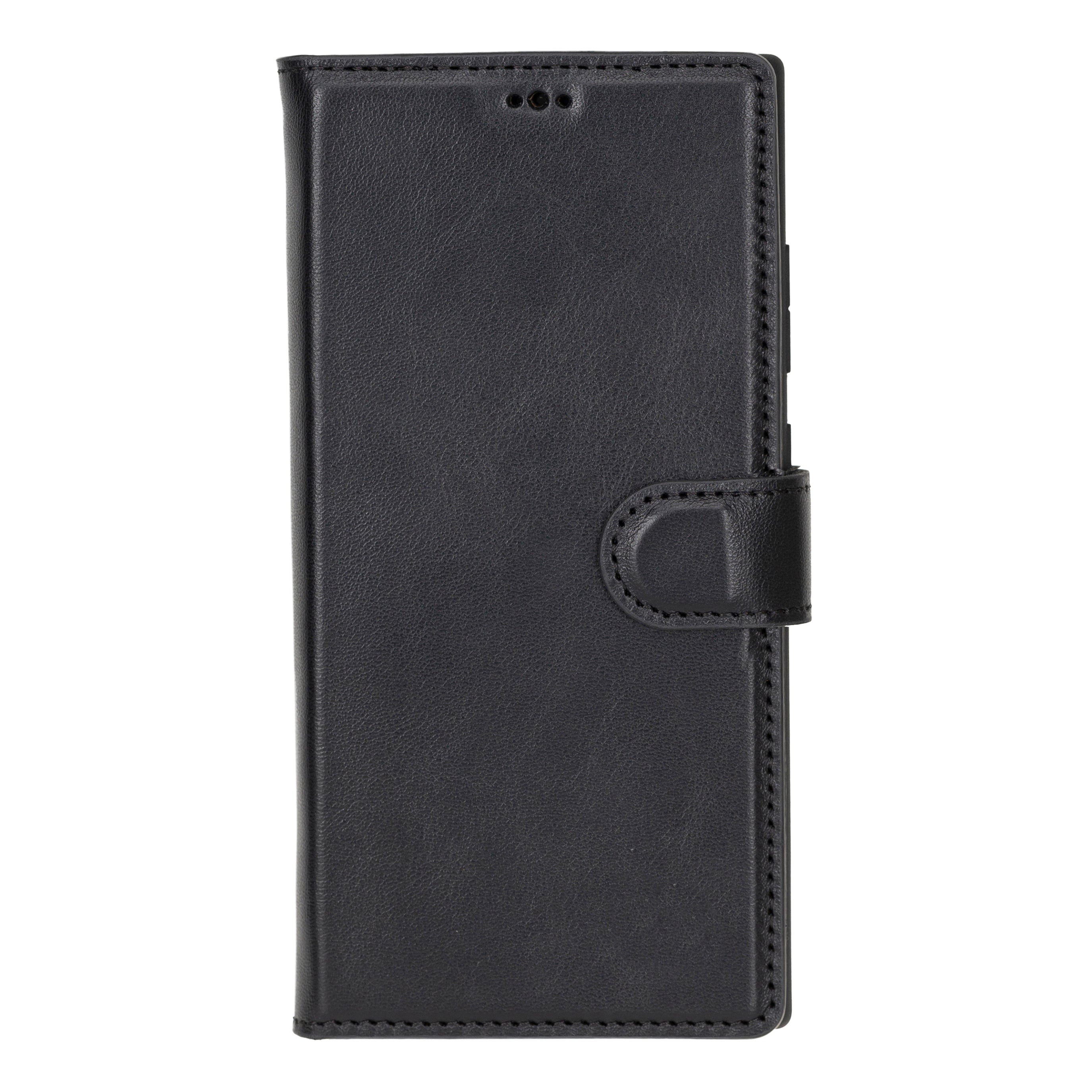 Magic Samsung Galaxy S24 Genuine Leather Detachable Wallet Case