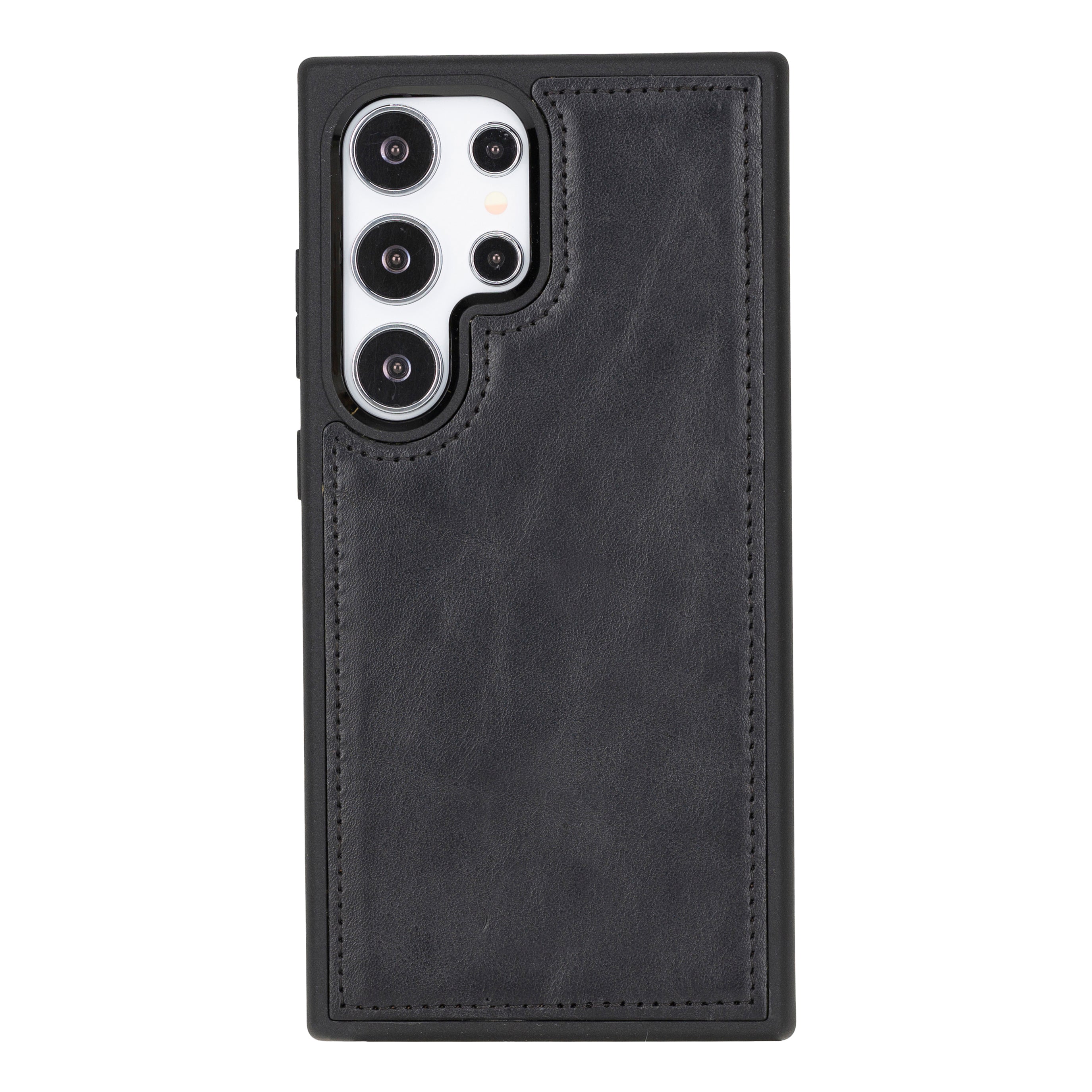 Magic Samsung Galaxy S24 Ultra Genuine Leather Detachable Wallet Case