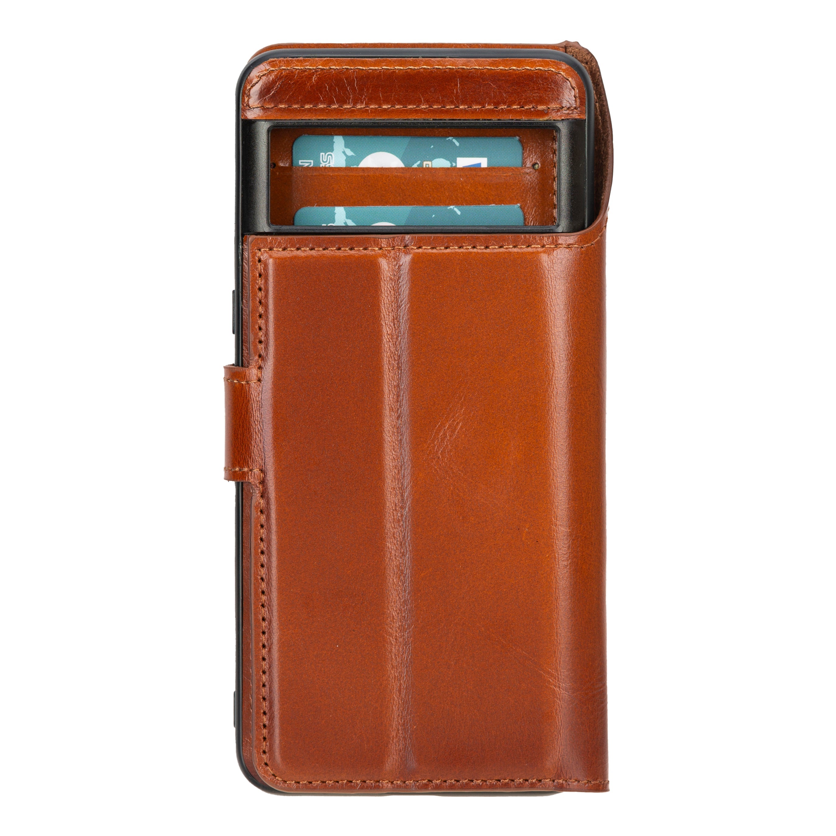 Magic Google Pixel 8 Detachable Genuine Leather Wallet Case