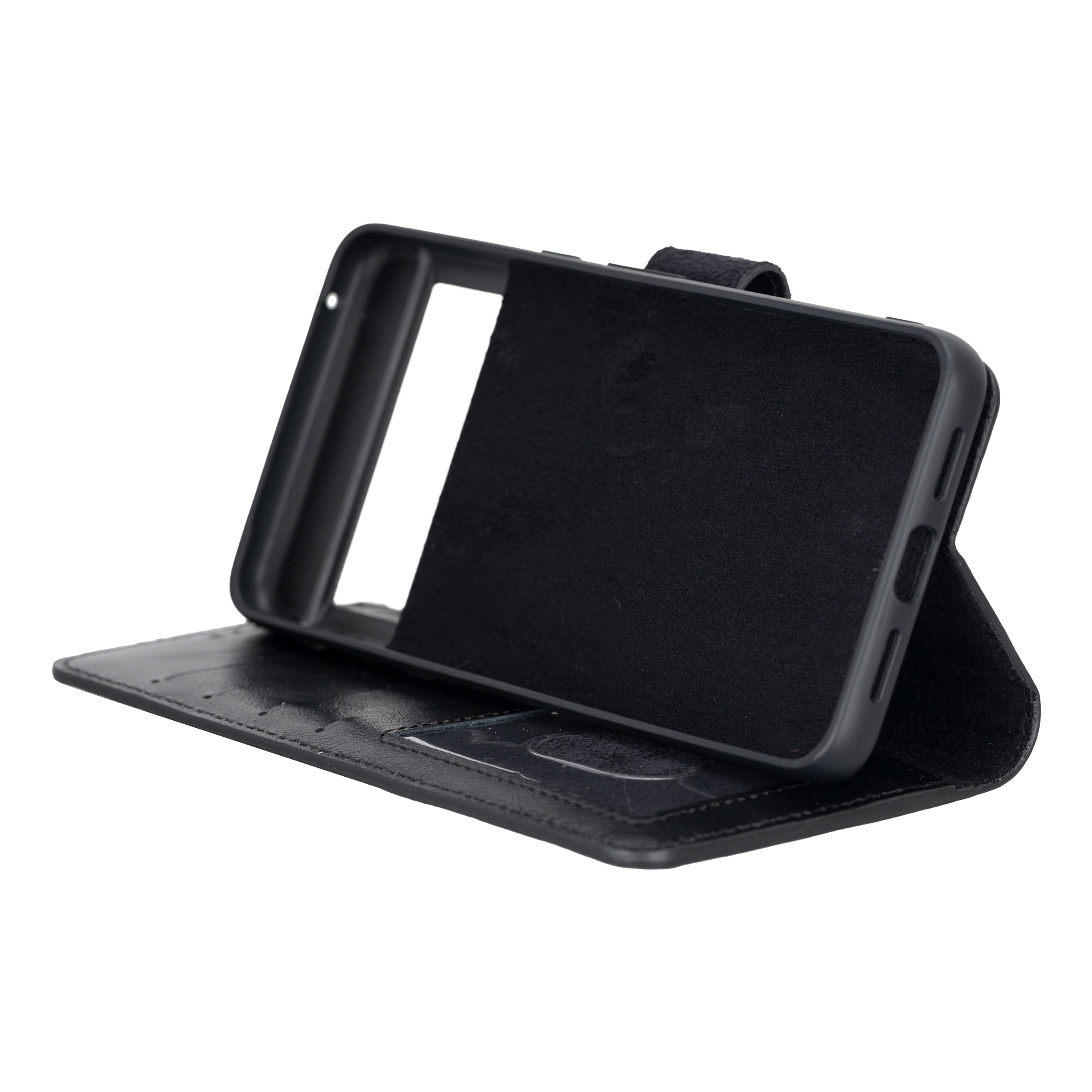 Magic Google Pixel 10 / 10 Pro Genuine Leather Detachable Wallet Case