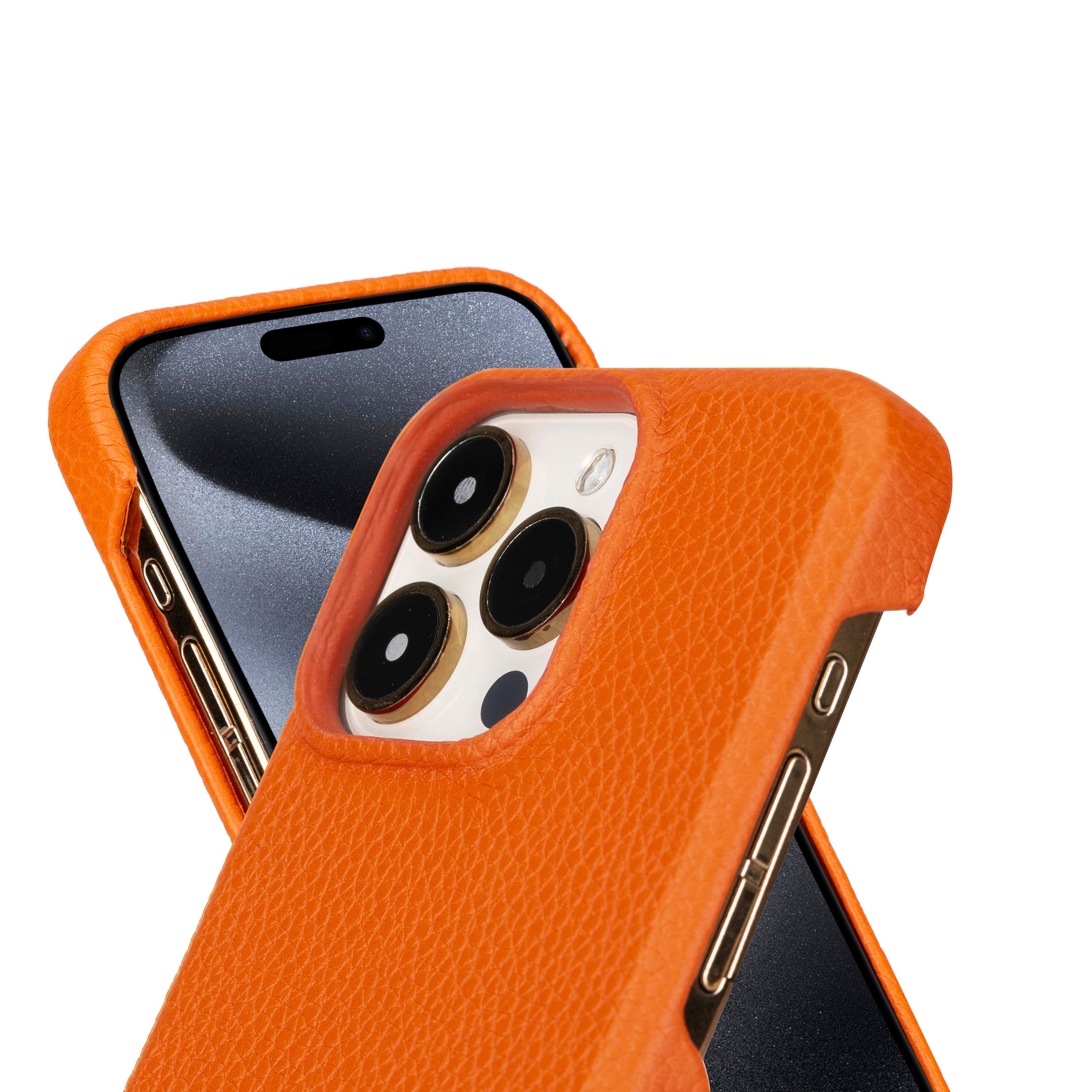 F360 Genuine Leather iPhone 15 Case