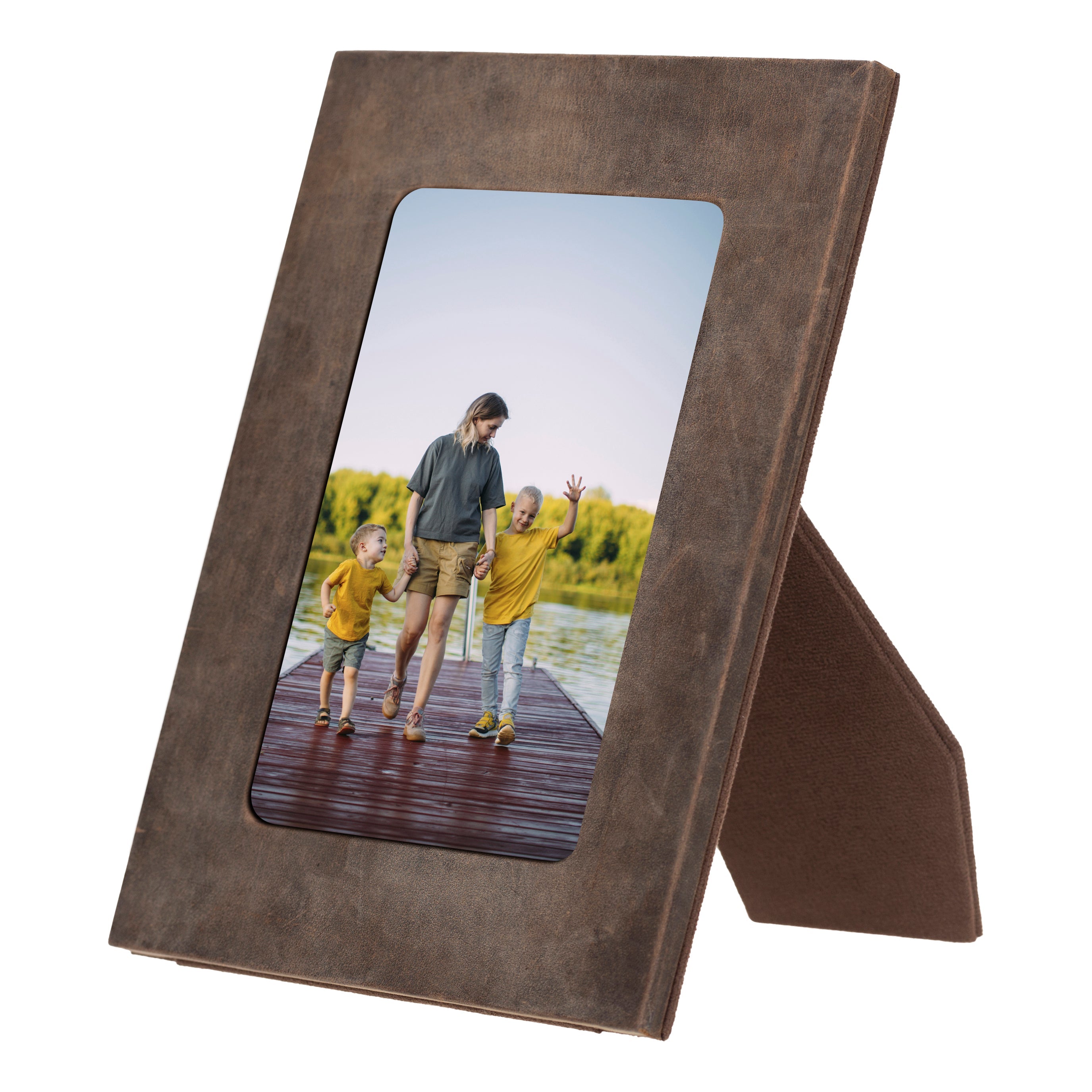 Live Genuine Leather Photo Frame