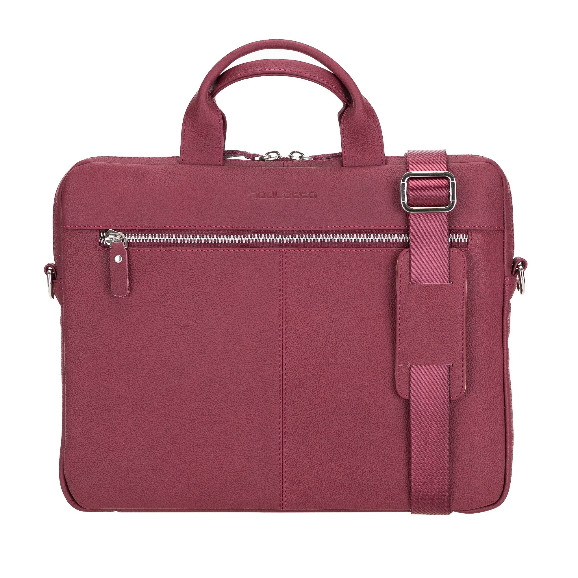 Apollo Genuine Leather Business Briefcase / Laptop Case 14"