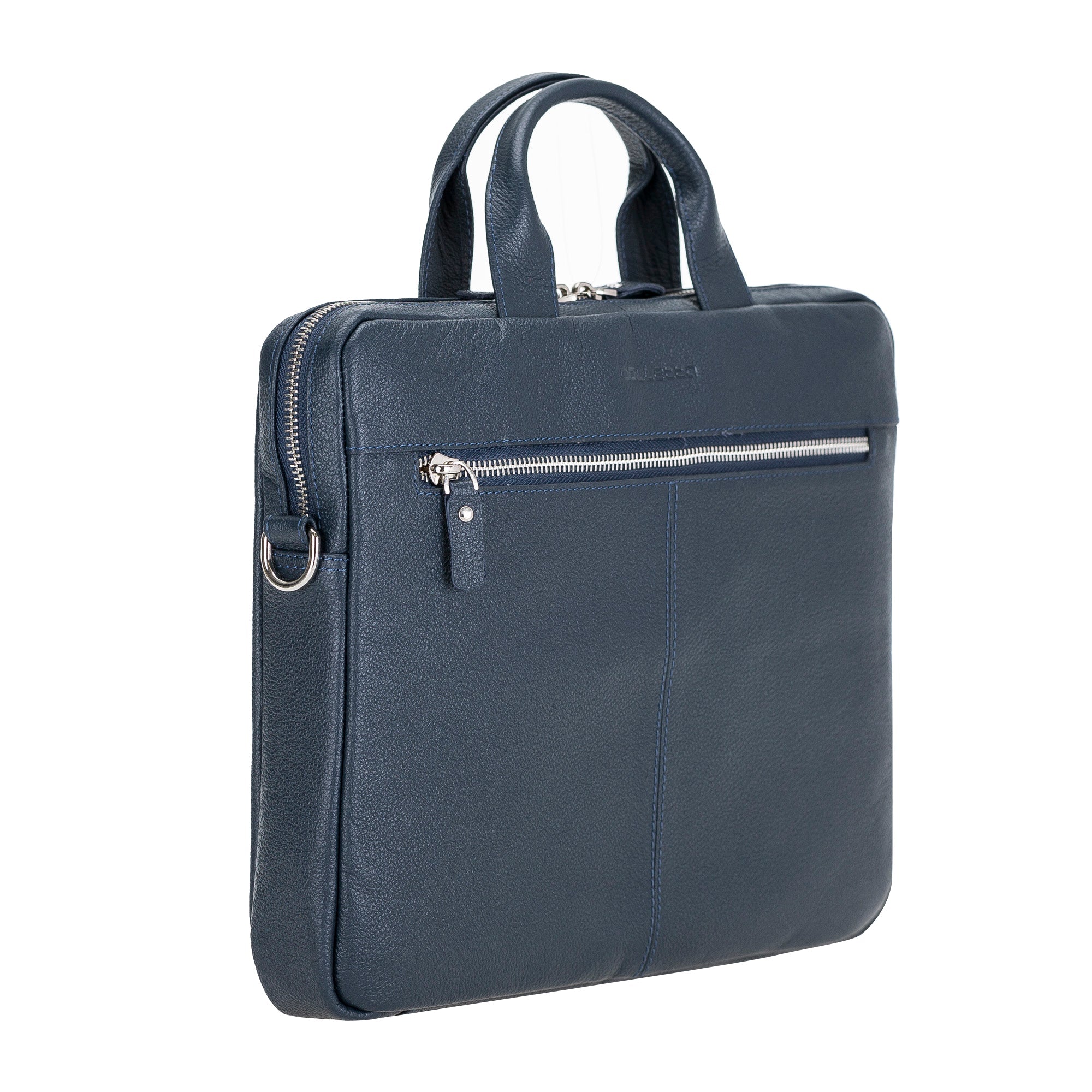 Apollo Genuine Leather Business Briefcase / Laptop Case 14"