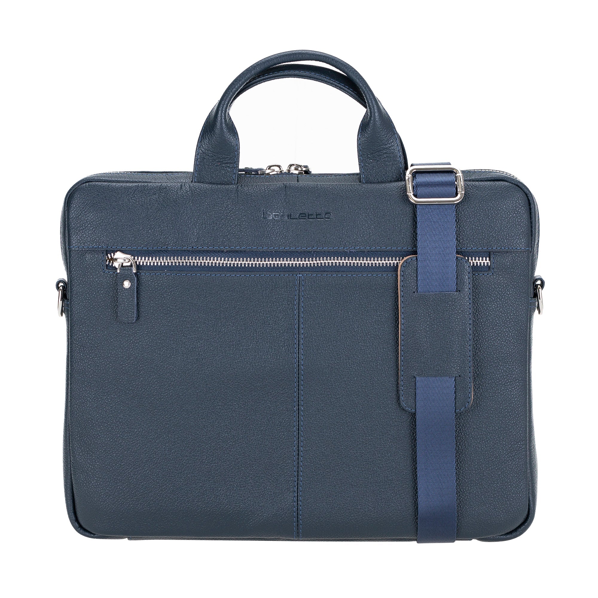 Apollo Genuine Leather Business Briefcase / Laptop Case 14"