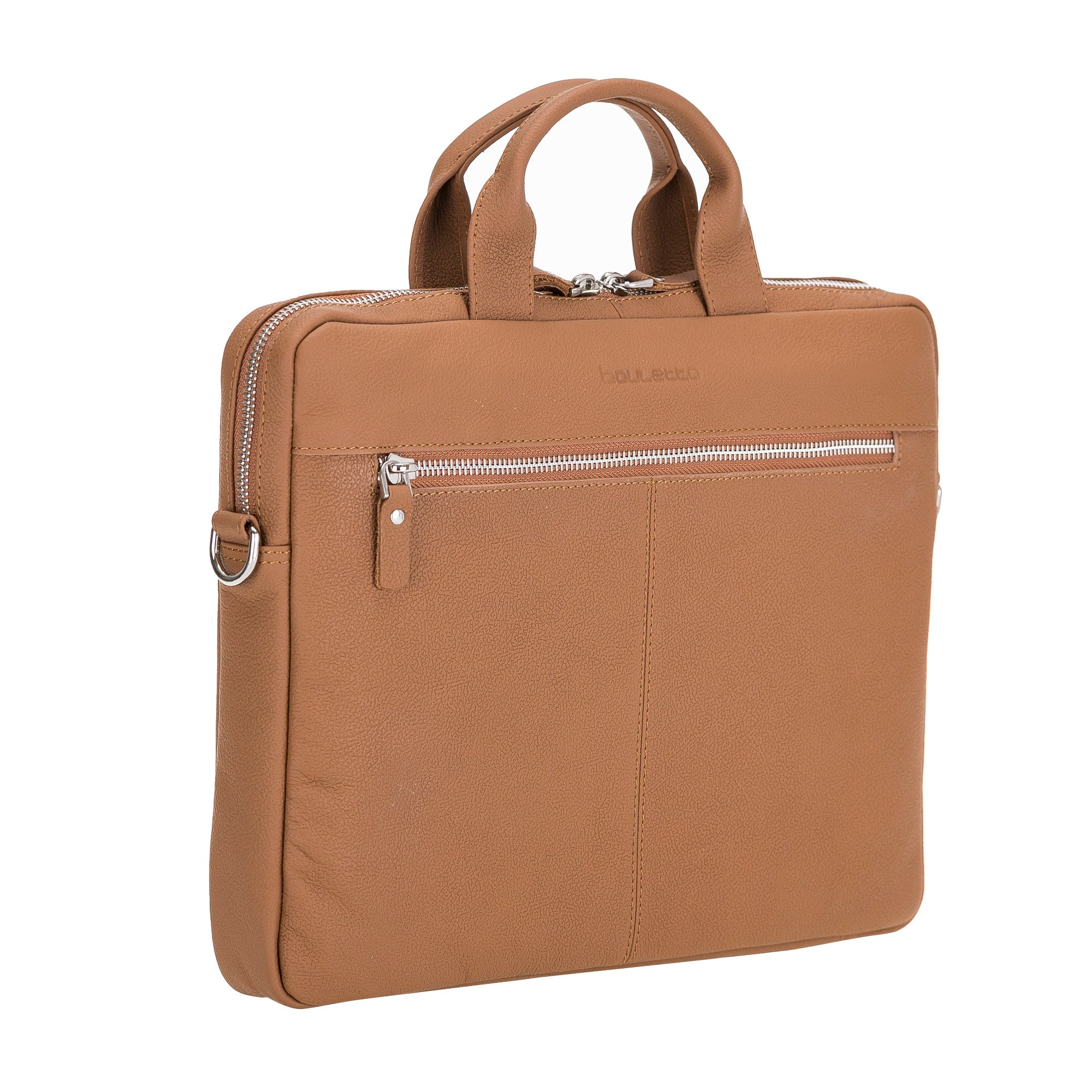 Apollo Genuine Leather Business Briefcase / Laptop Case 14"