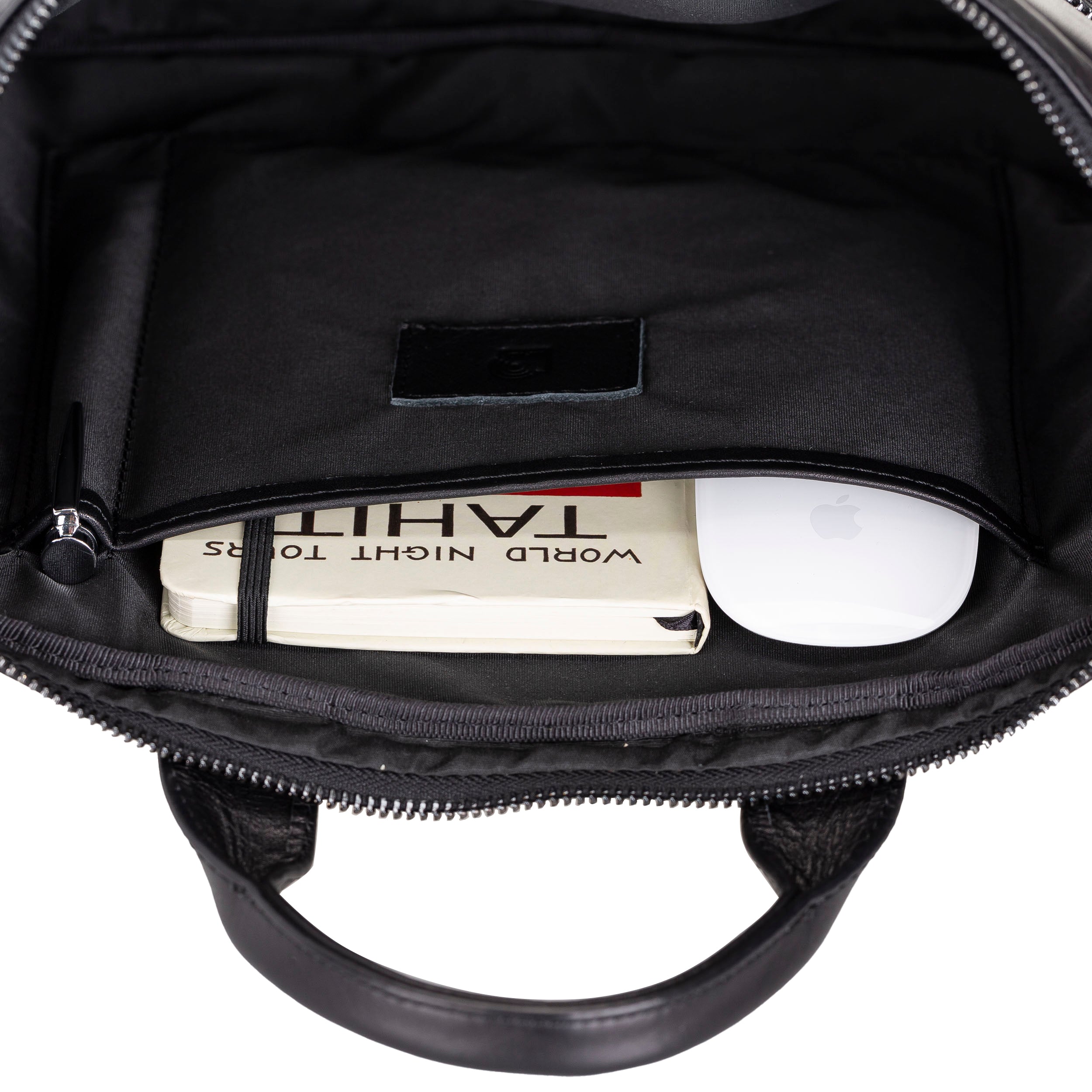 Apollo Genuine Leather Business Briefcase / Laptop Case 14"