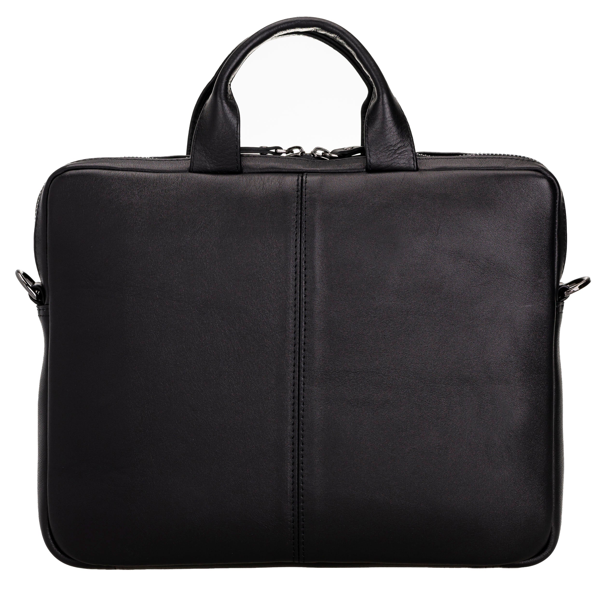 Apollo Genuine Leather Business Briefcase / Laptop Case 14"