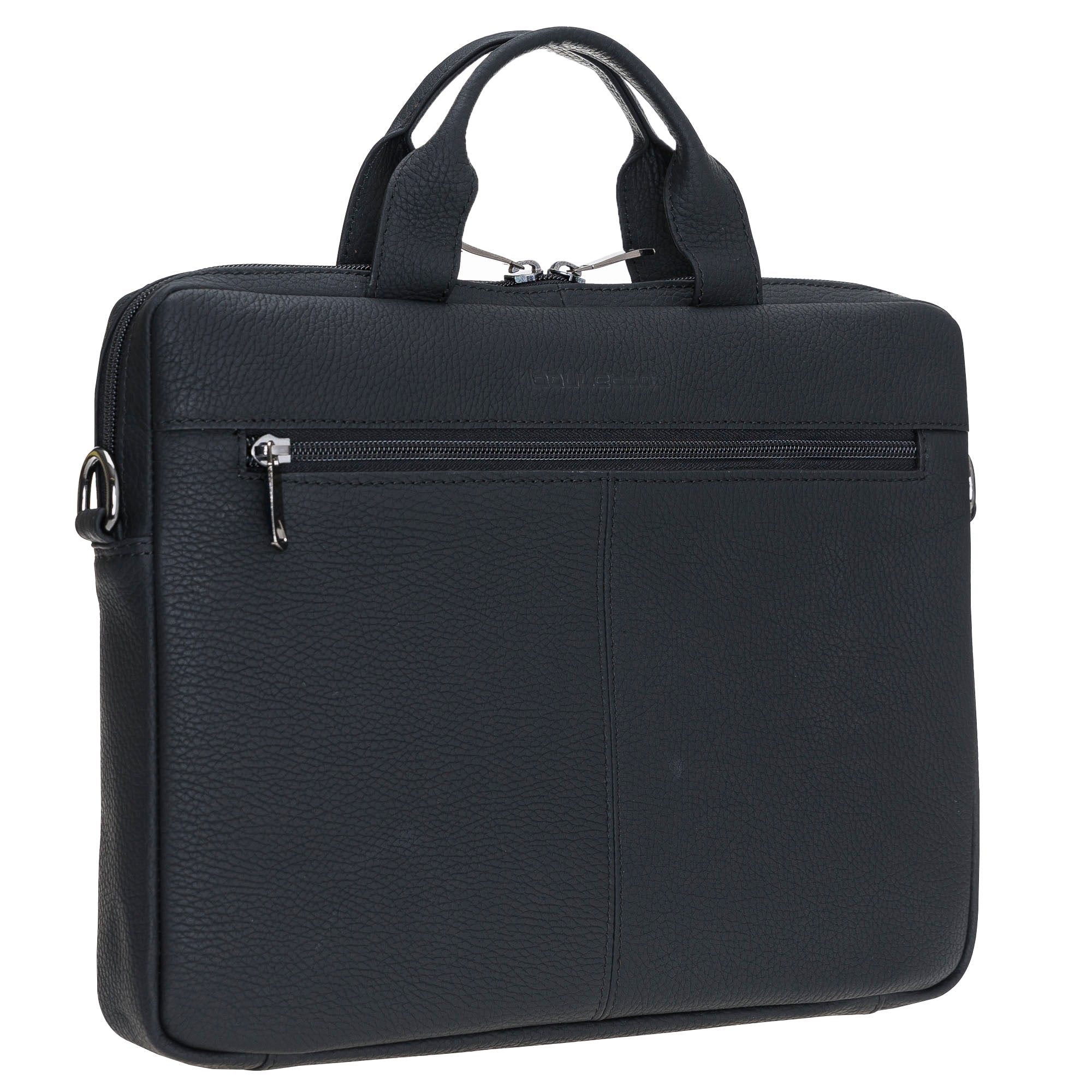 Apollo Genuine Leather Business Briefcase / Laptop Case 14"