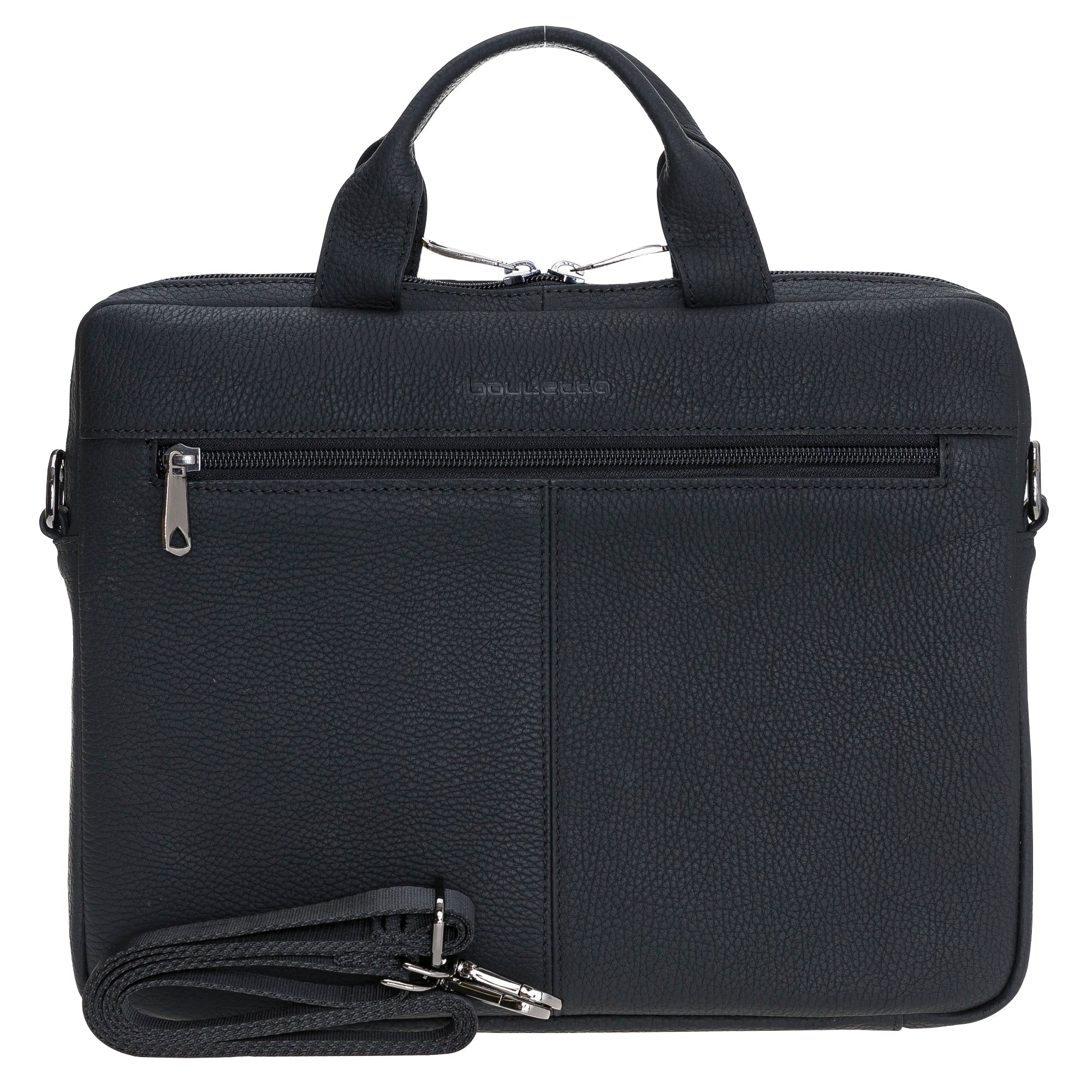 Apollo Genuine Leather Business Briefcase / Laptop Case 14"