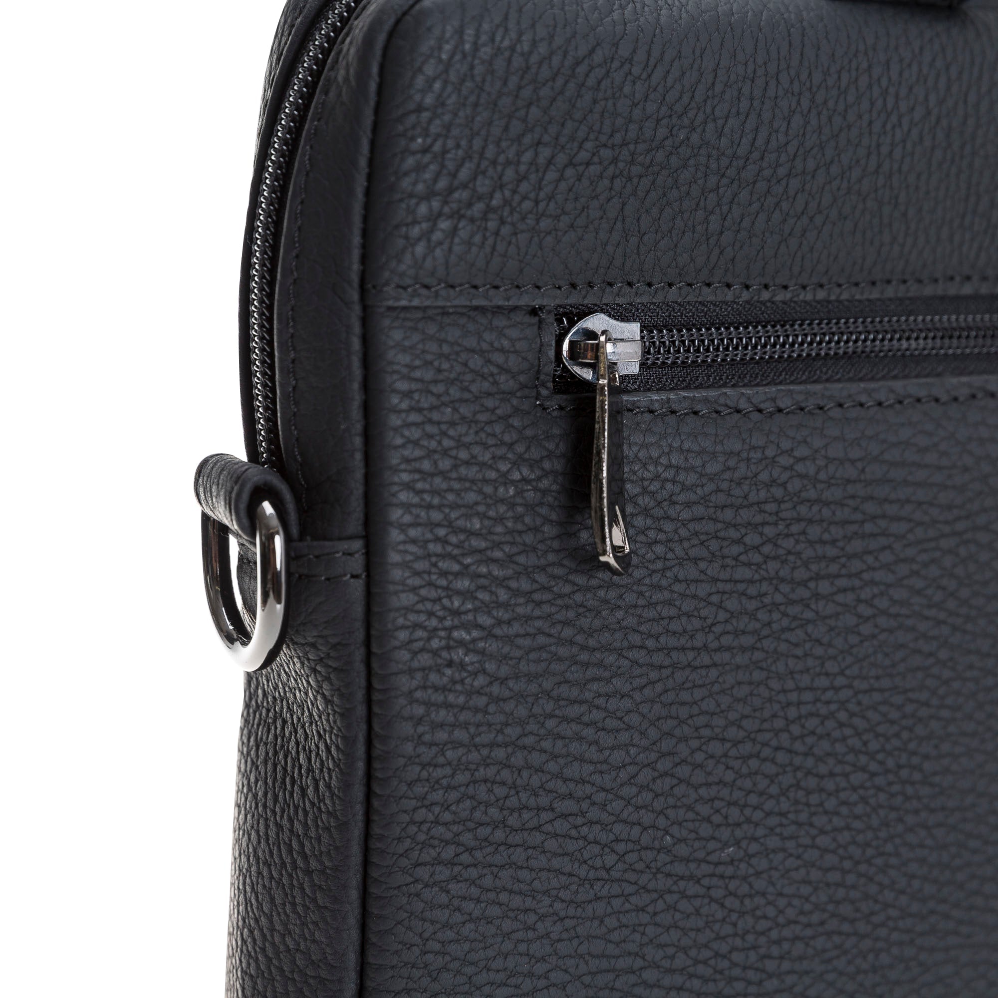 Apollo Genuine Leather Business Briefcase / Laptop Case 14"