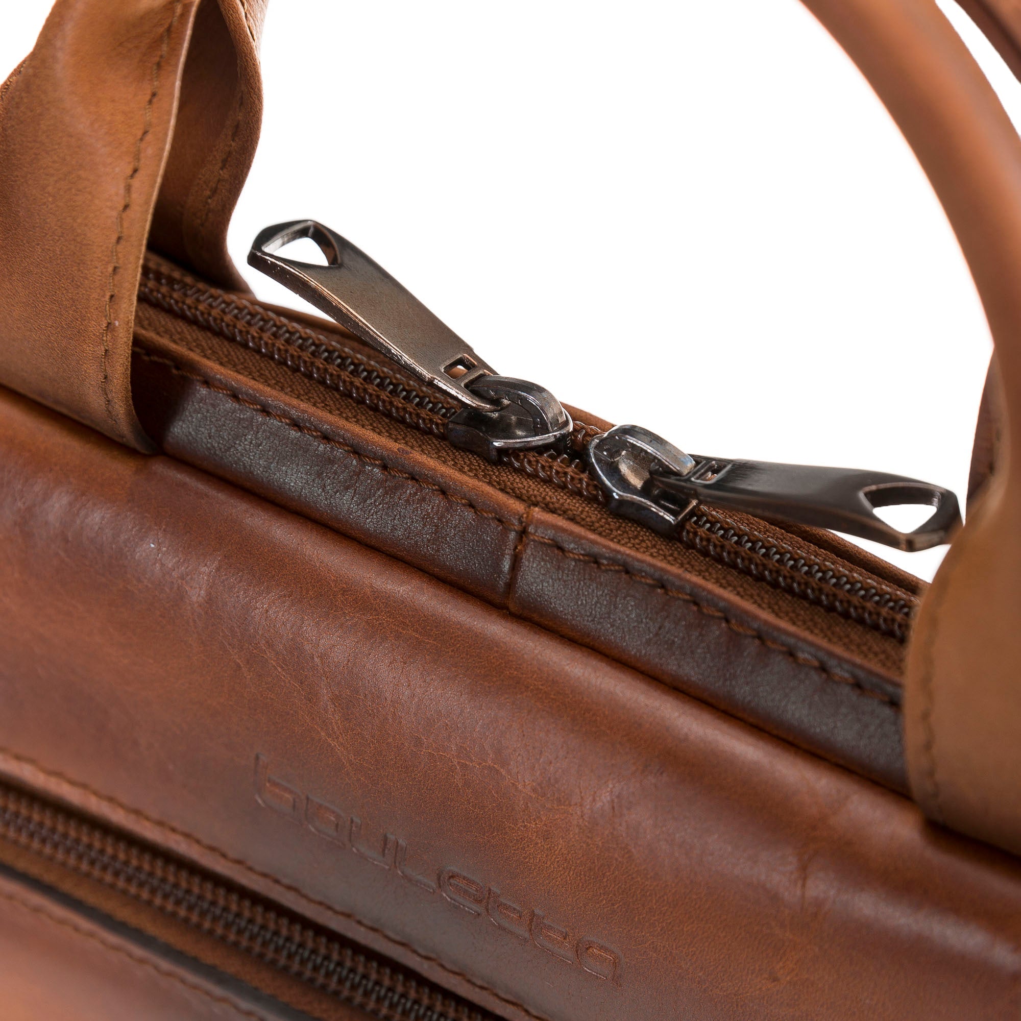 Apollo Genuine Leather Business Briefcase / Laptop Case 14"