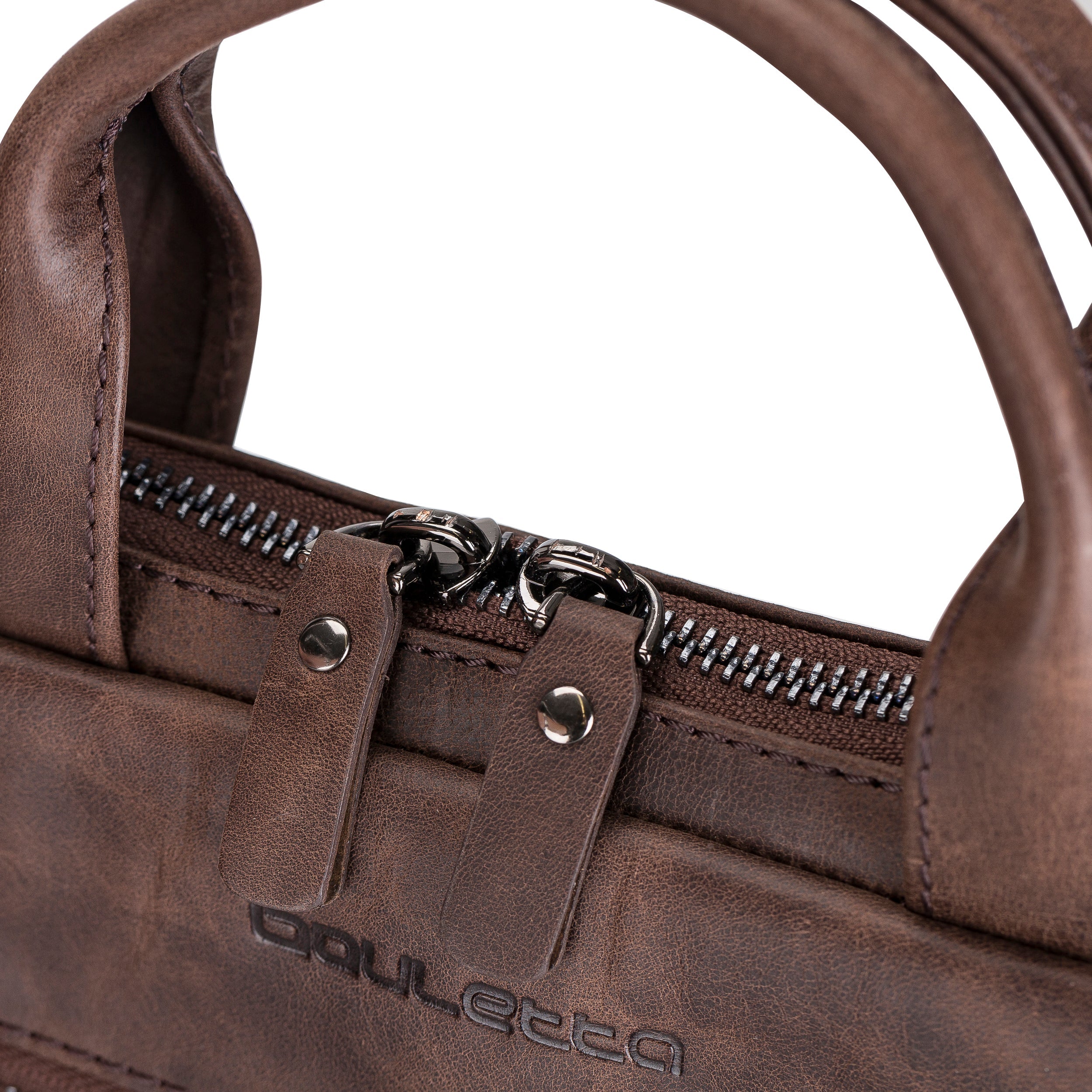 Apollo Genuine Leather Business Briefcase / Laptop Case 14"