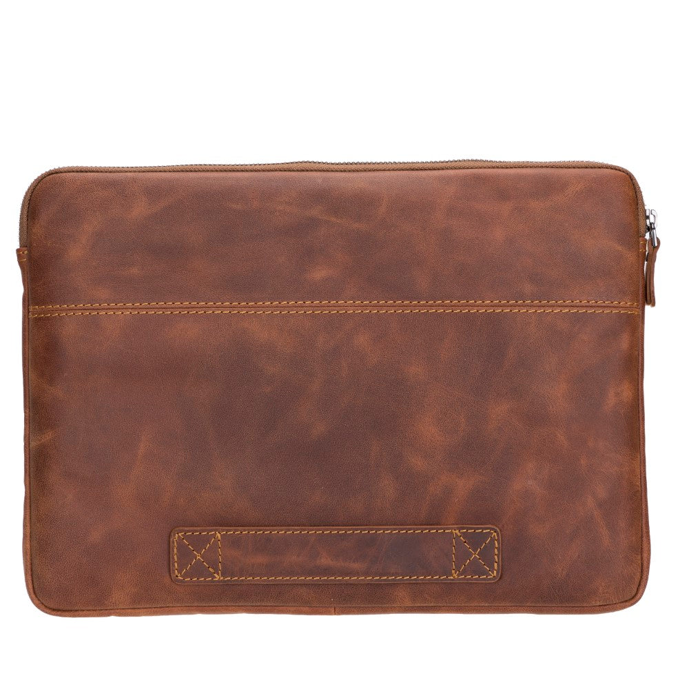 Awe Slim Leather Laptop / Tablet Bag - saracleather