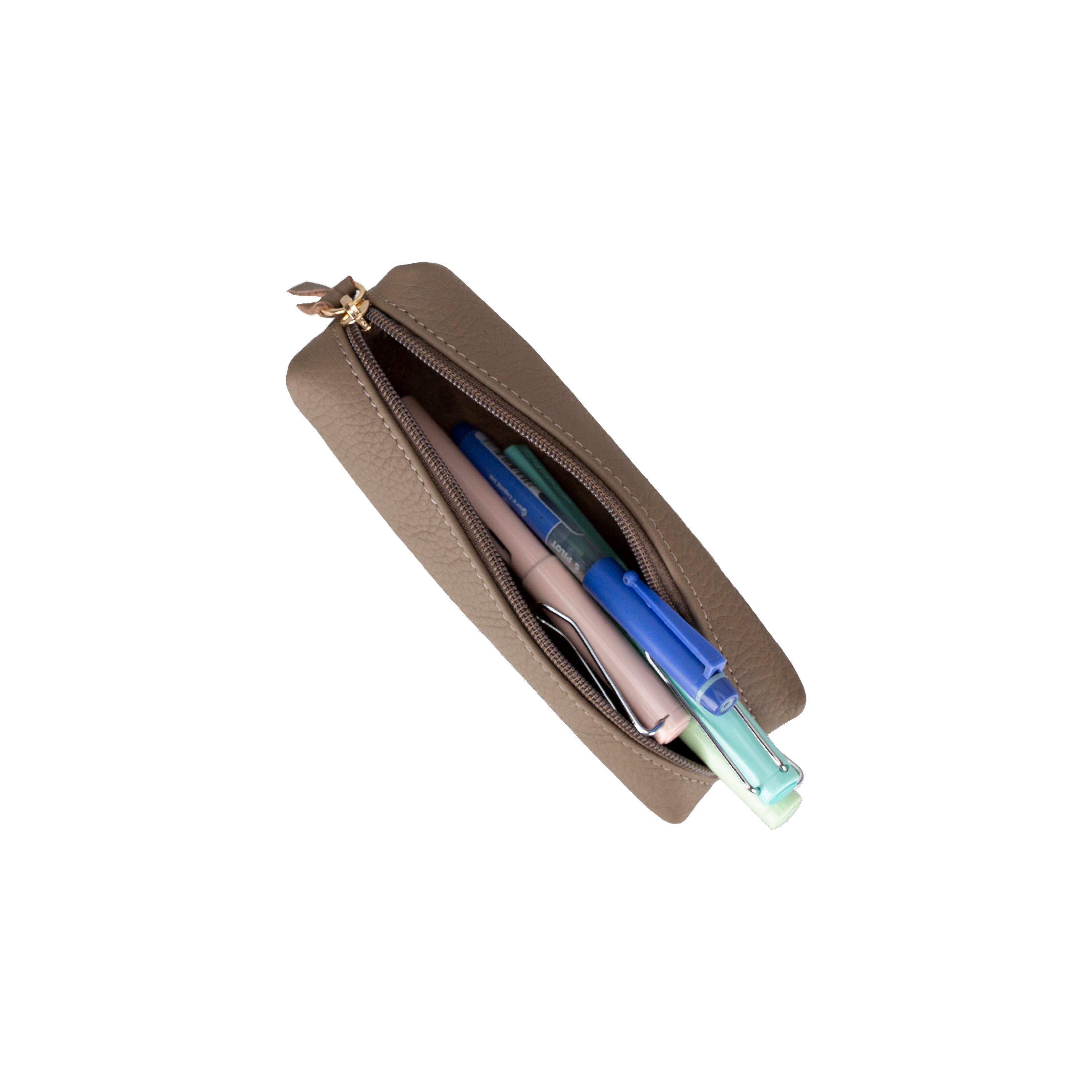 Fortexa Genuine Leather Pencil Case