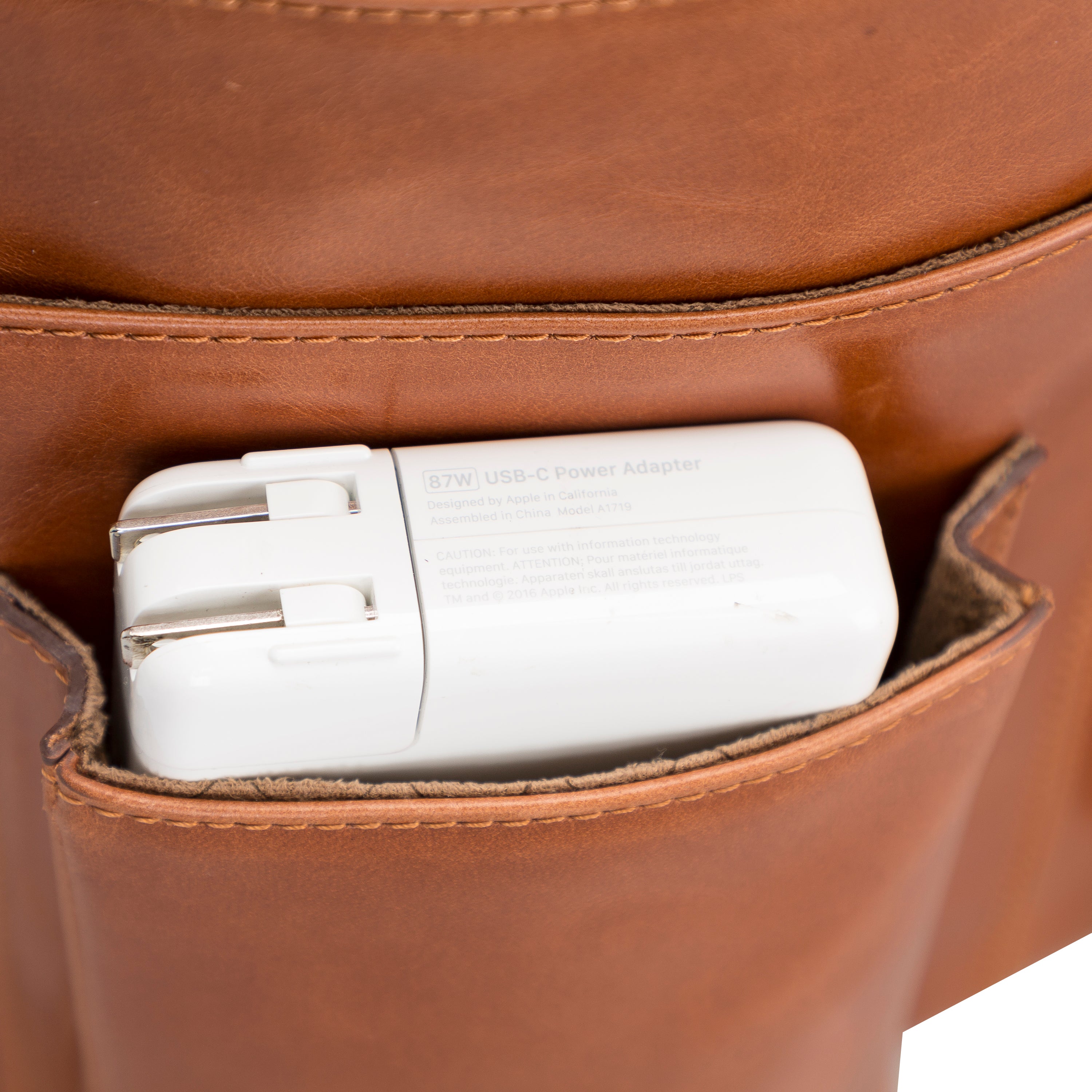 Olympus Genuine Leather Business Briefcase / Laptop Case