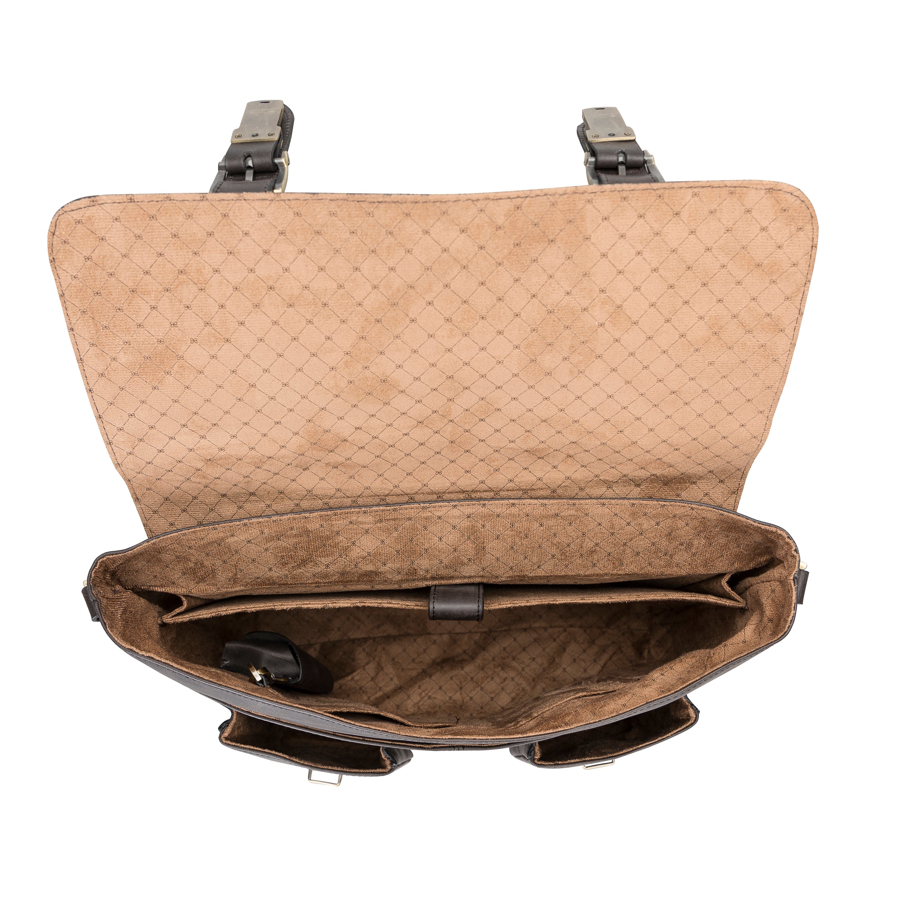 Olympus Genuine Leather Business Briefcase / Laptop Case