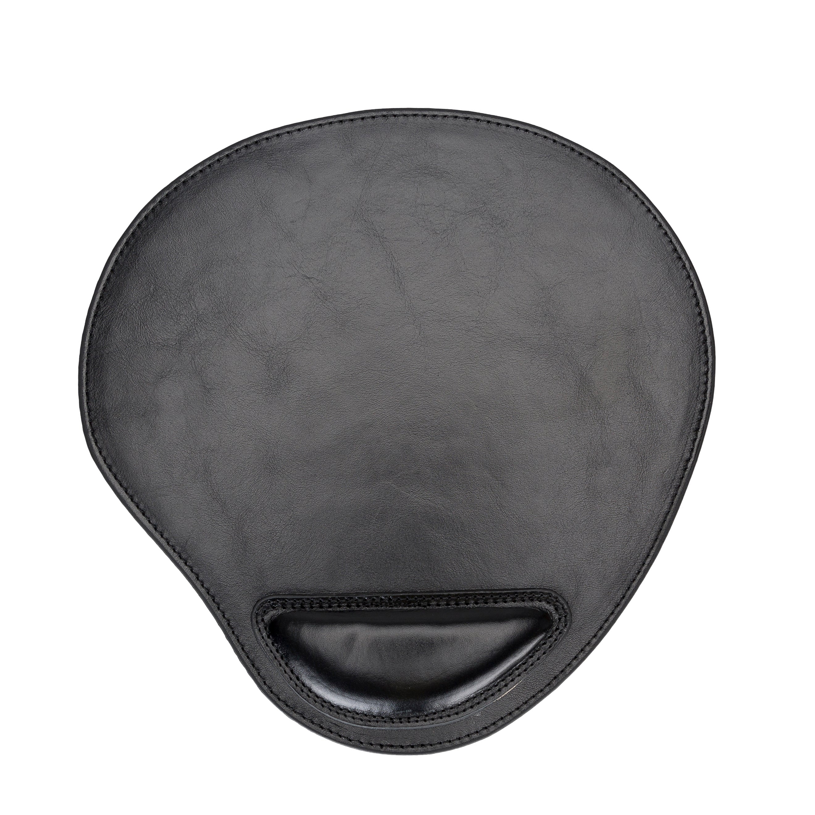 Cushioned Genuine Leather Mouse Pad