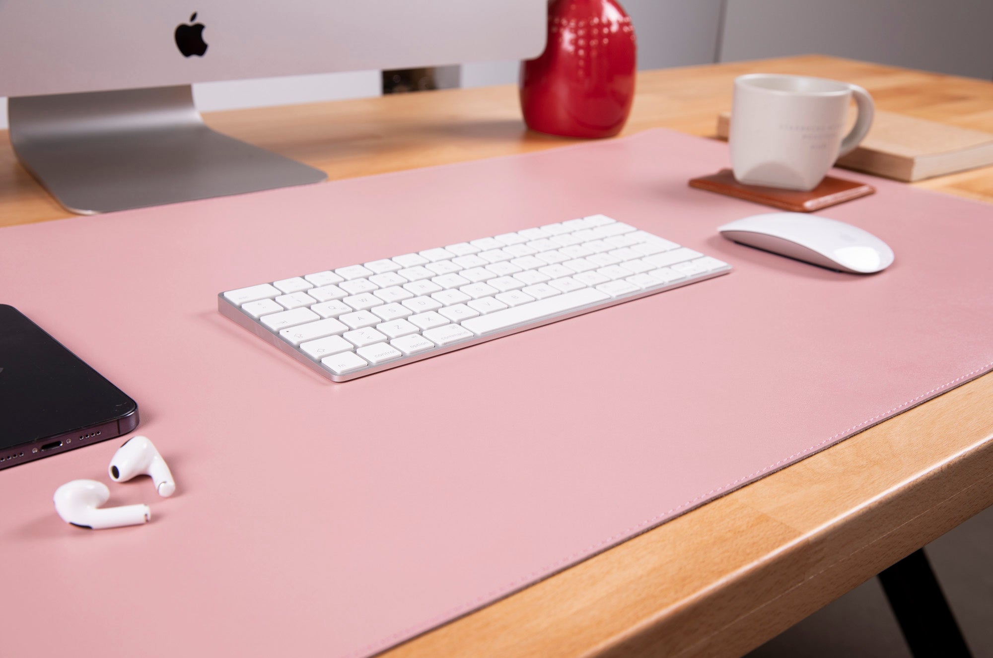 Genuine Natural Leather Desk Mat