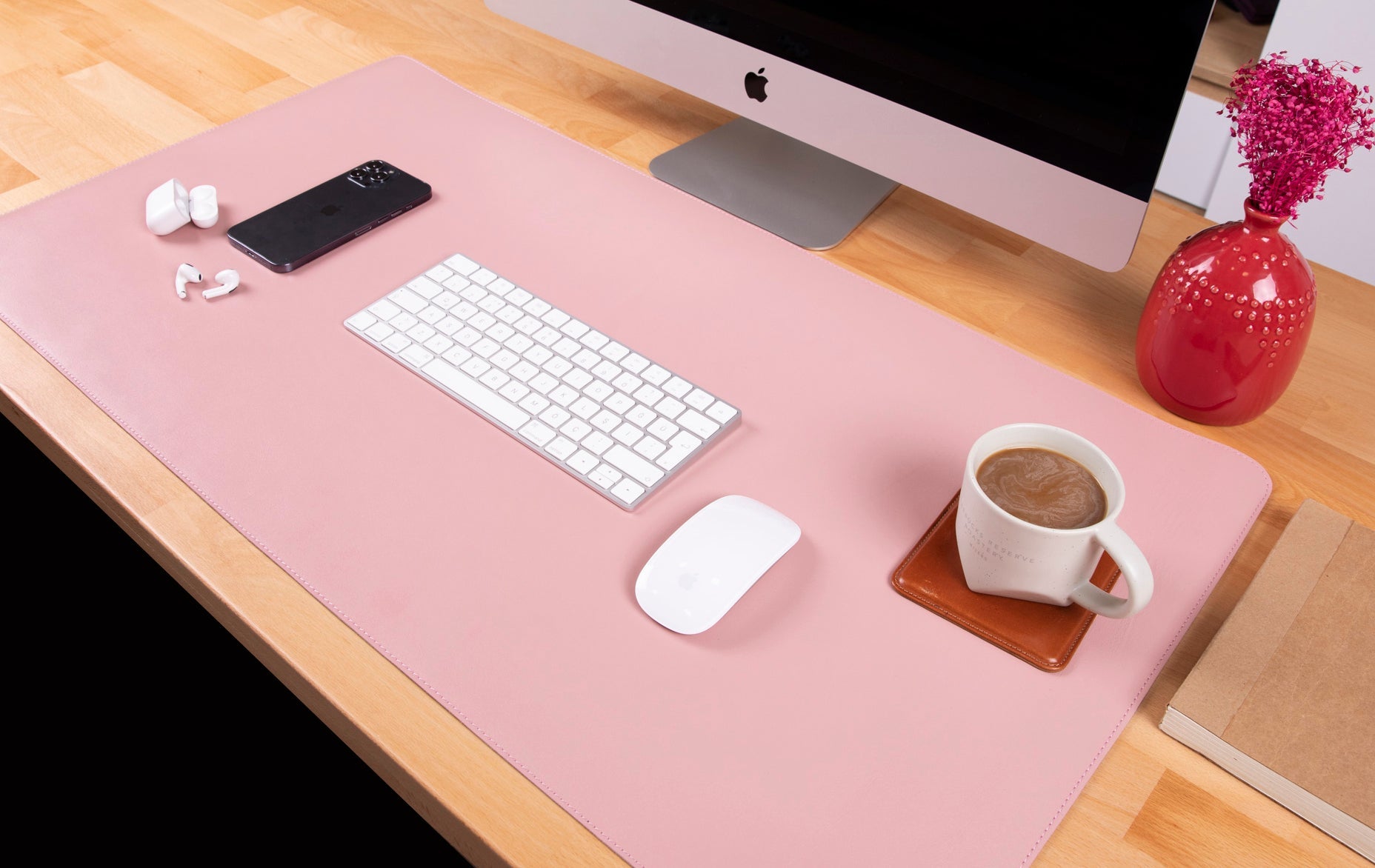 Genuine Natural Leather Desk Mat