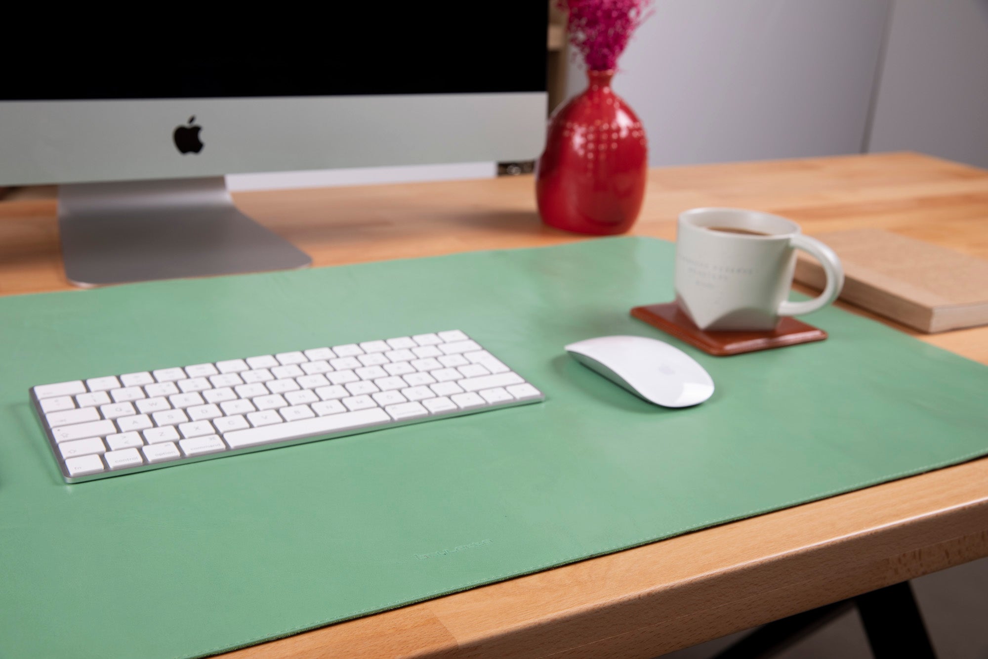 Axion Genuine Natural Leather Desk Mat