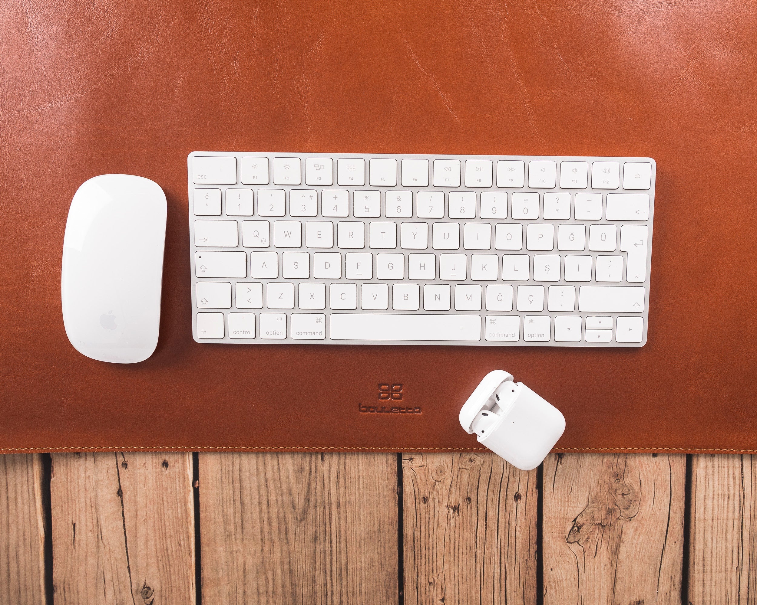 Axion Genuine Natural Leather Desk Mat