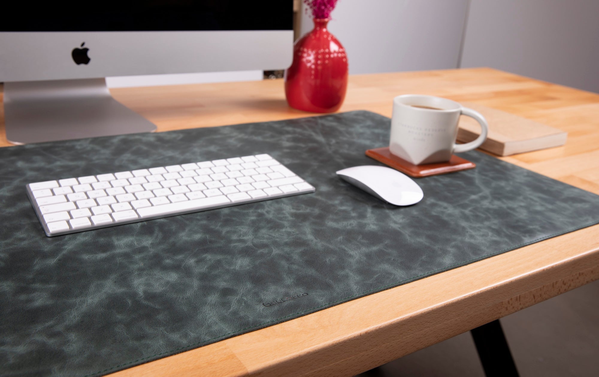 Axion Genuine Natural Leather Desk Mat
