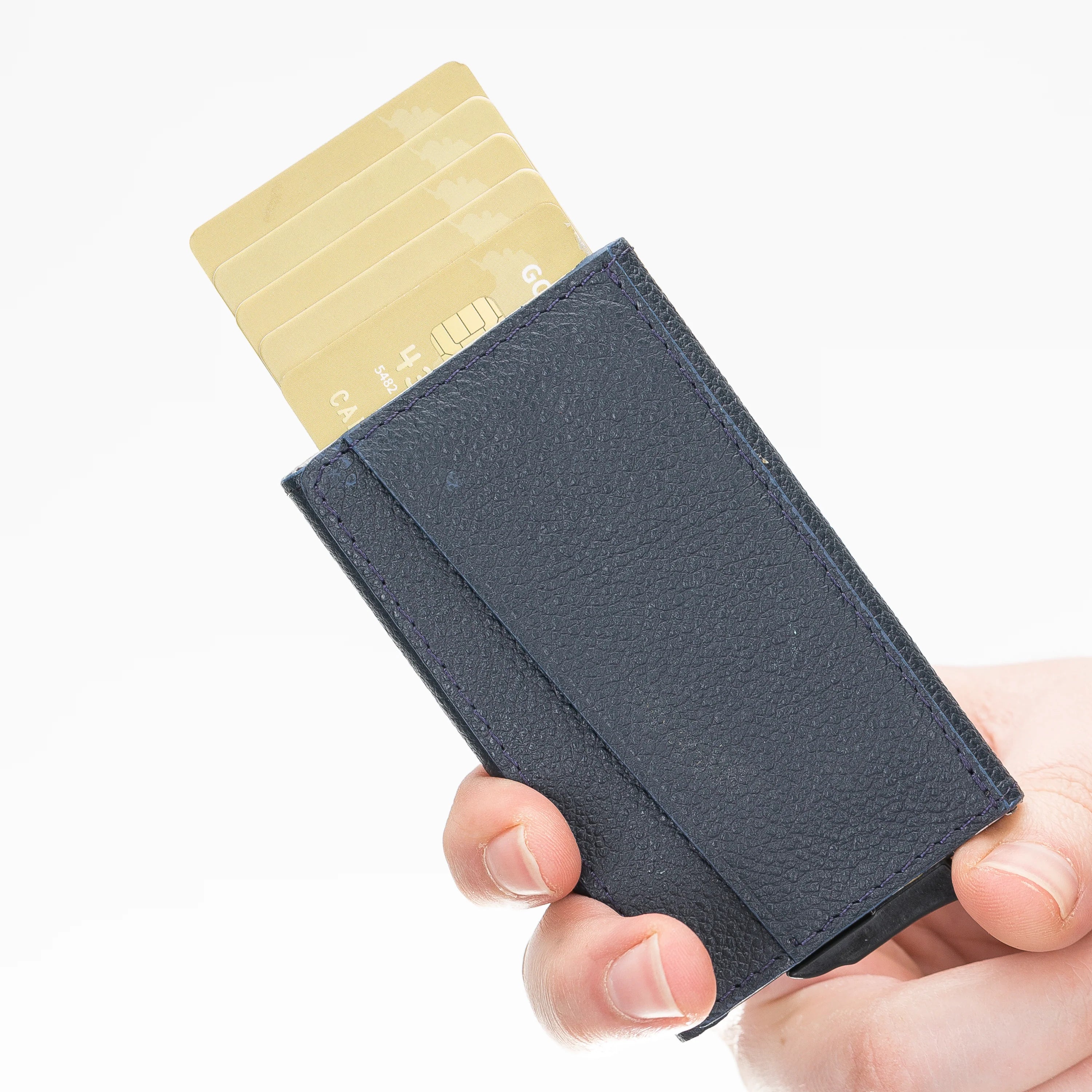 Torres Genuine Leather Pop-up Card Holder