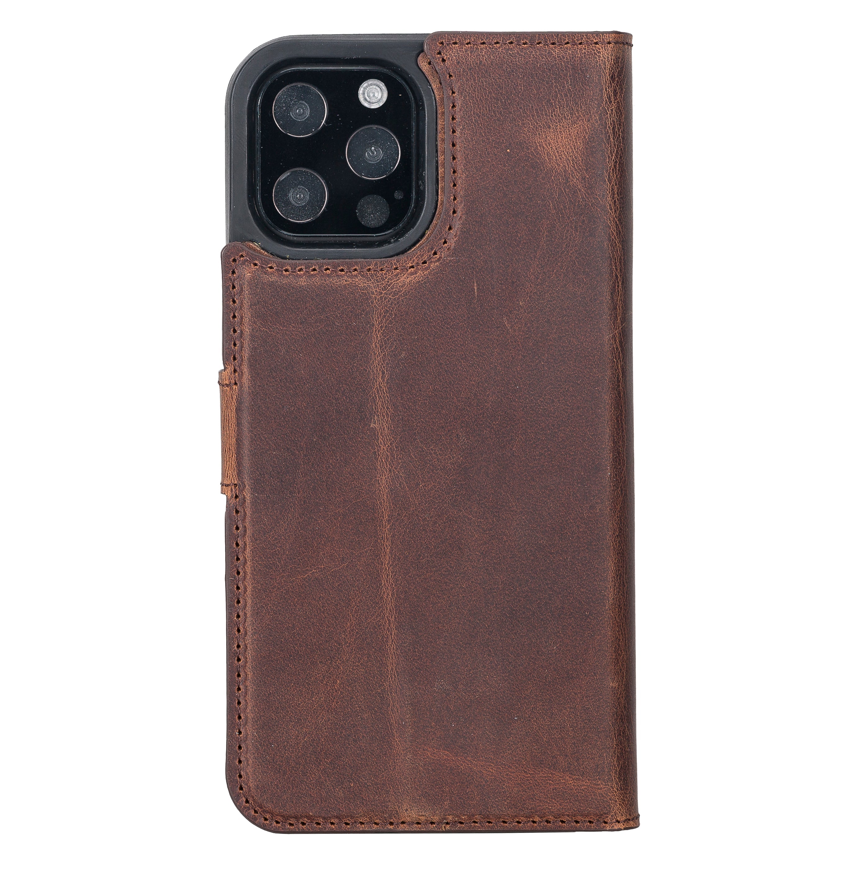 Delfi, Magic Genuine Leather iPhone 12 Pro Max Detachable Wallet Case