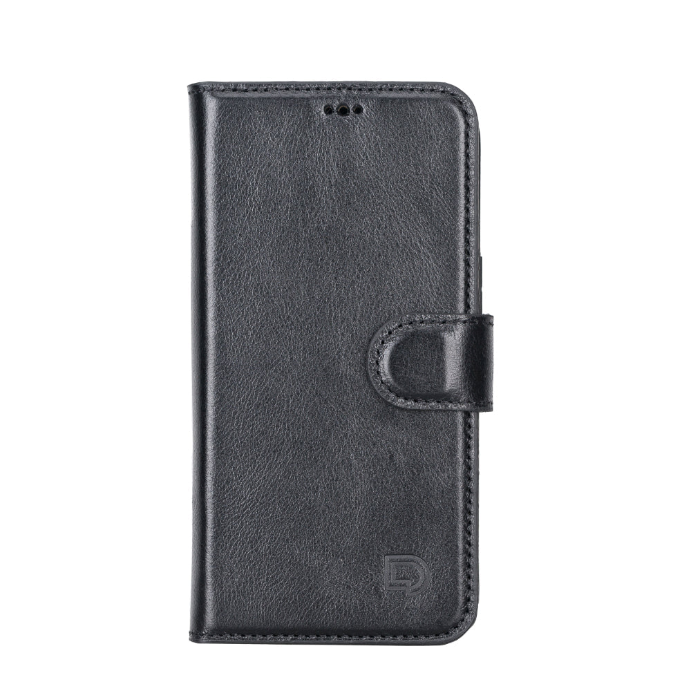 Delfi, Magic iPhone 13 Genuine Leather Detachable Wallet Case