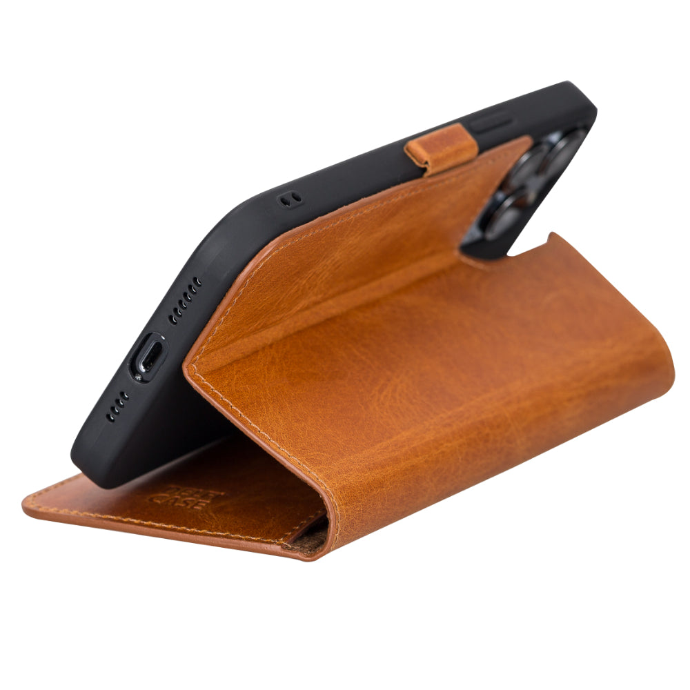 Delfi, TD Wallet iPhone 13 Pro Max Genuine Leather Wallet Case