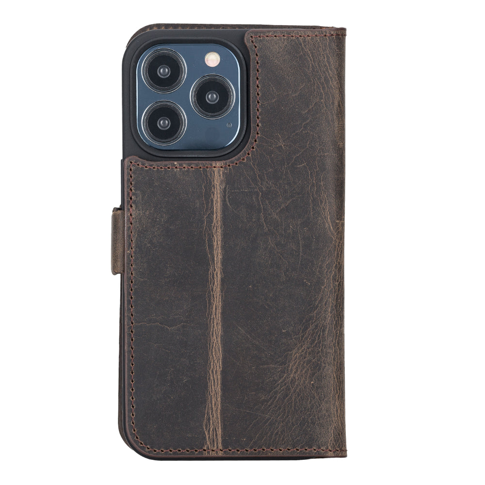 Delfi, TD Wallet iPhone 13 Pro Genuine Leather Wallet Case