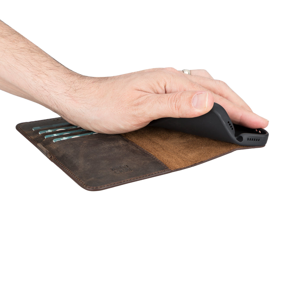 Delfi, TD Wallet iPhone 13 Pro Genuine Leather Wallet Case