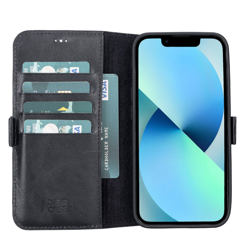 Delfi, TD Wallet iPhone 13 Genuine Leather Wallet Case