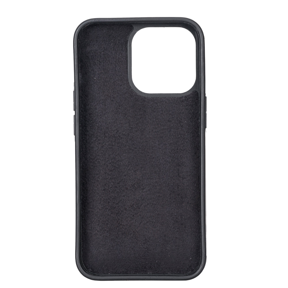 Delfi, Trina iPhone 13 Pro Genuine Leather Detachable and Zipper Wallet Case
