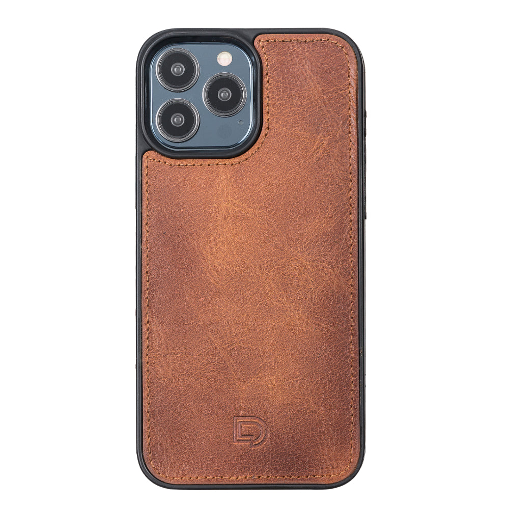 Delfi, Trina iPhone 13 Pro Max Genuine Leather Detachable and Zipper Wallet Case