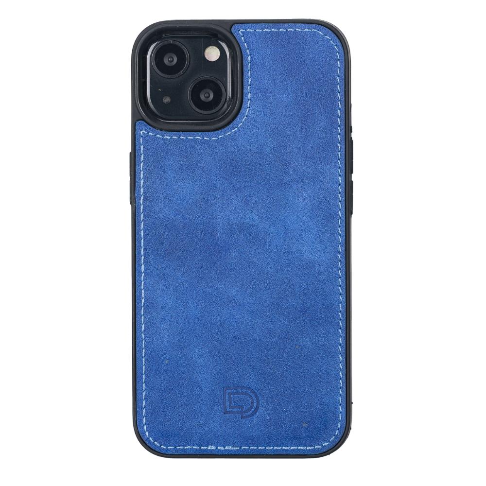 Delfi, Trina iPhone 13 Genuine Leather Detachable and Zipper Wallet Case