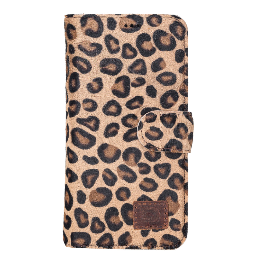 Delfi, Magic iPhone 13 Genuine Leather Detachable Wallet Case