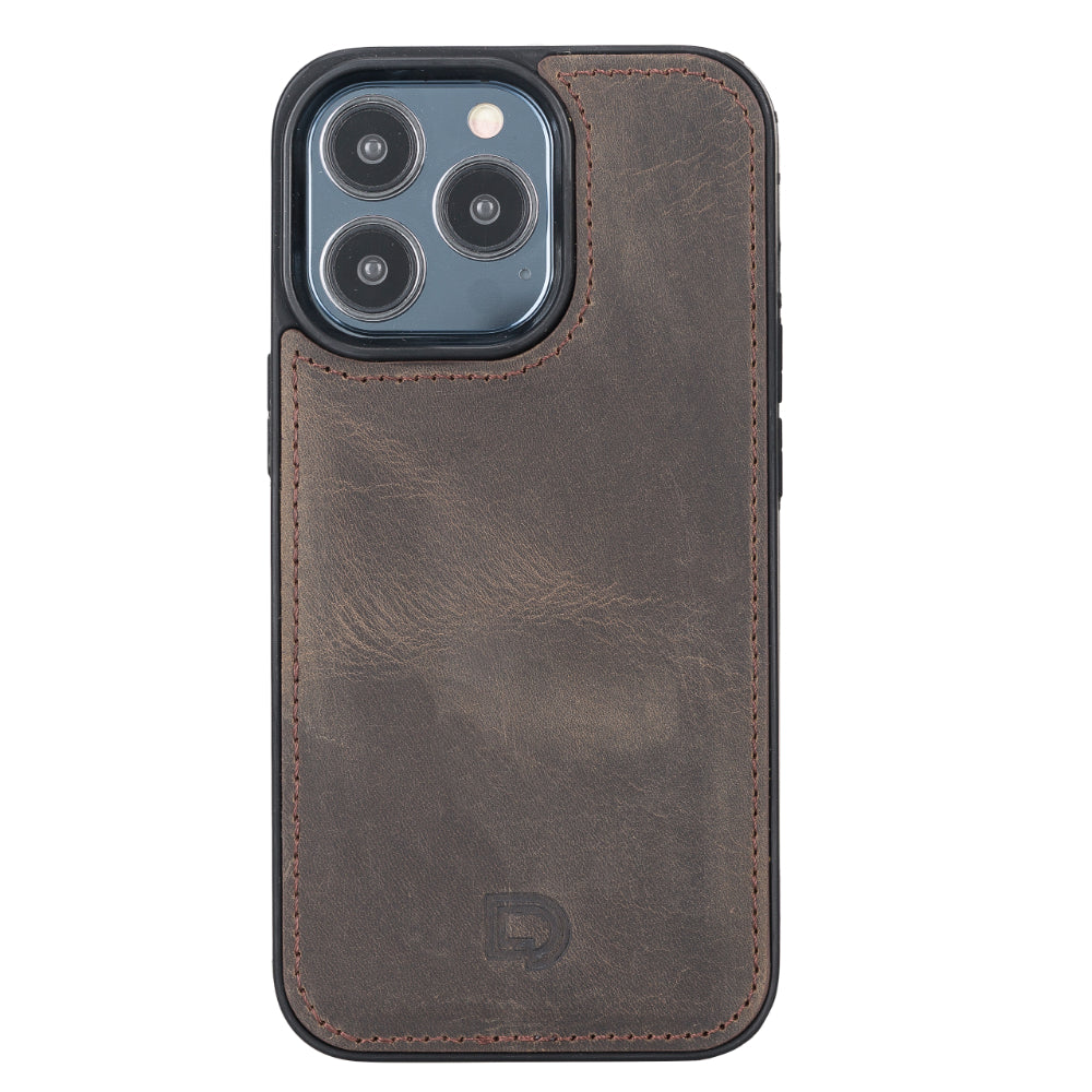 Delfi, Magic iPhone 13 Pro Genuine Leather Detachable Wallet Case