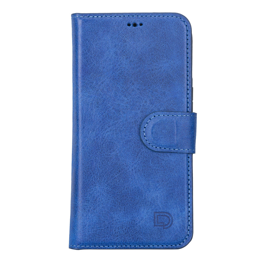 Delfi, Magic iPhone 13 Genuine Leather Detachable Wallet Case