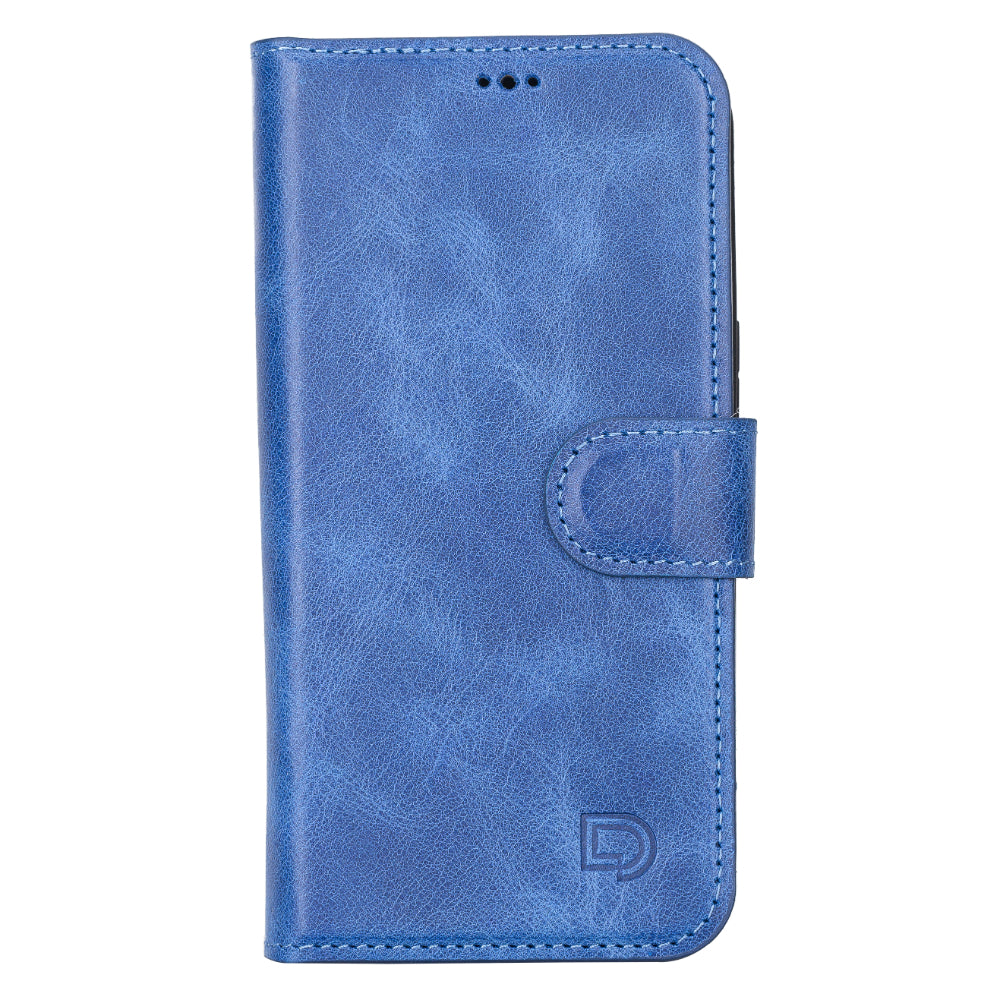 Delfi, Magic iPhone 13 Pro Genuine Leather Detachable Wallet Case