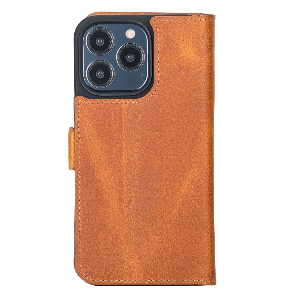 Delfi, TD Wallet iPhone 13 Pro Genuine Leather Wallet Case