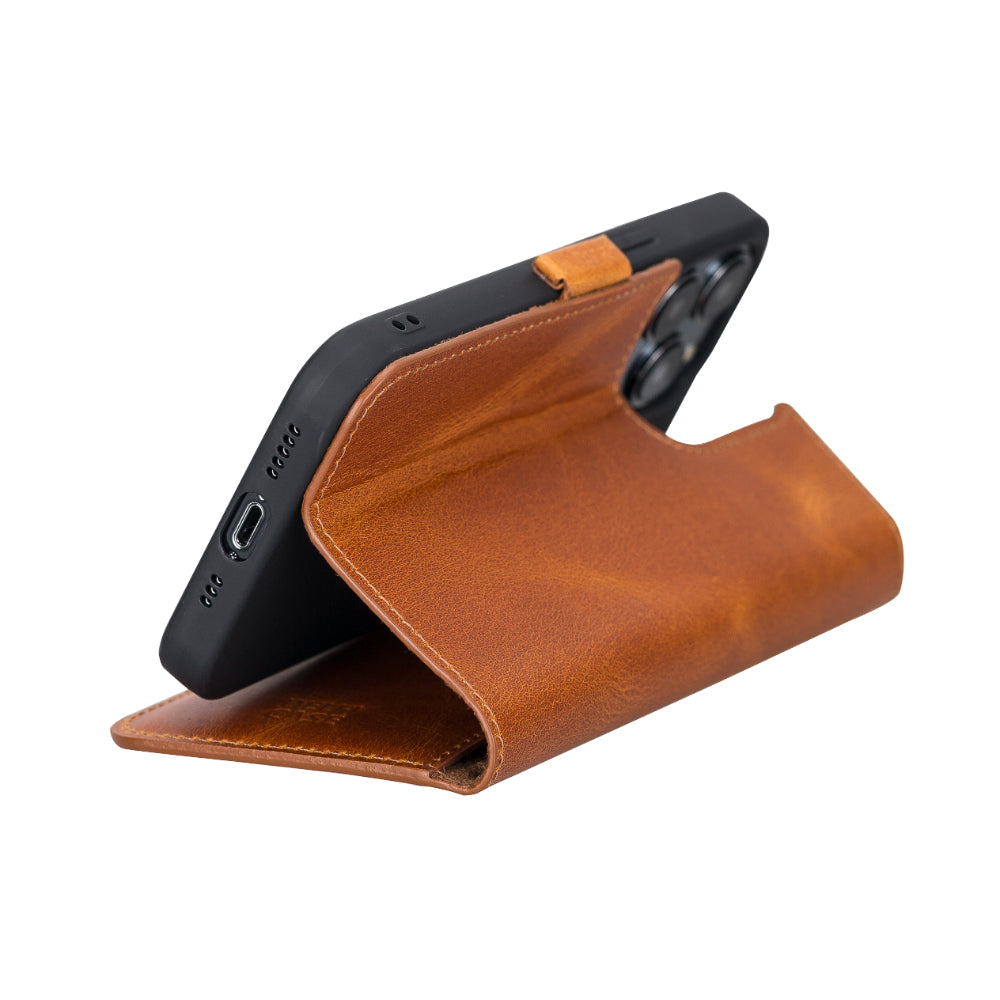 Delfi, TD Wallet iPhone 13 Pro Genuine Leather Wallet Case