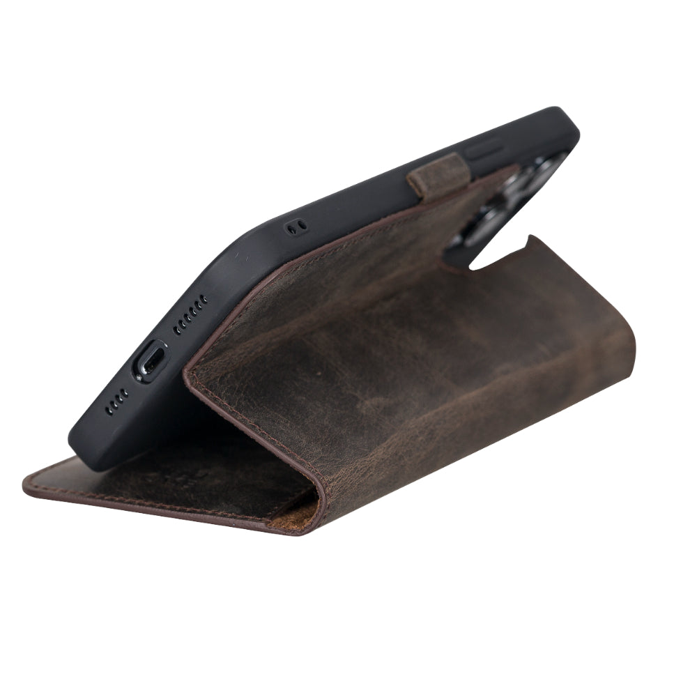 Delfi, TD Wallet iPhone 13 Pro Max Genuine Leather Wallet Case