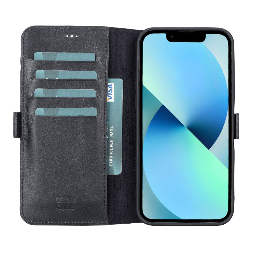 Delfi, TD Wallet iPhone 13 Pro Max Genuine Leather Wallet Case